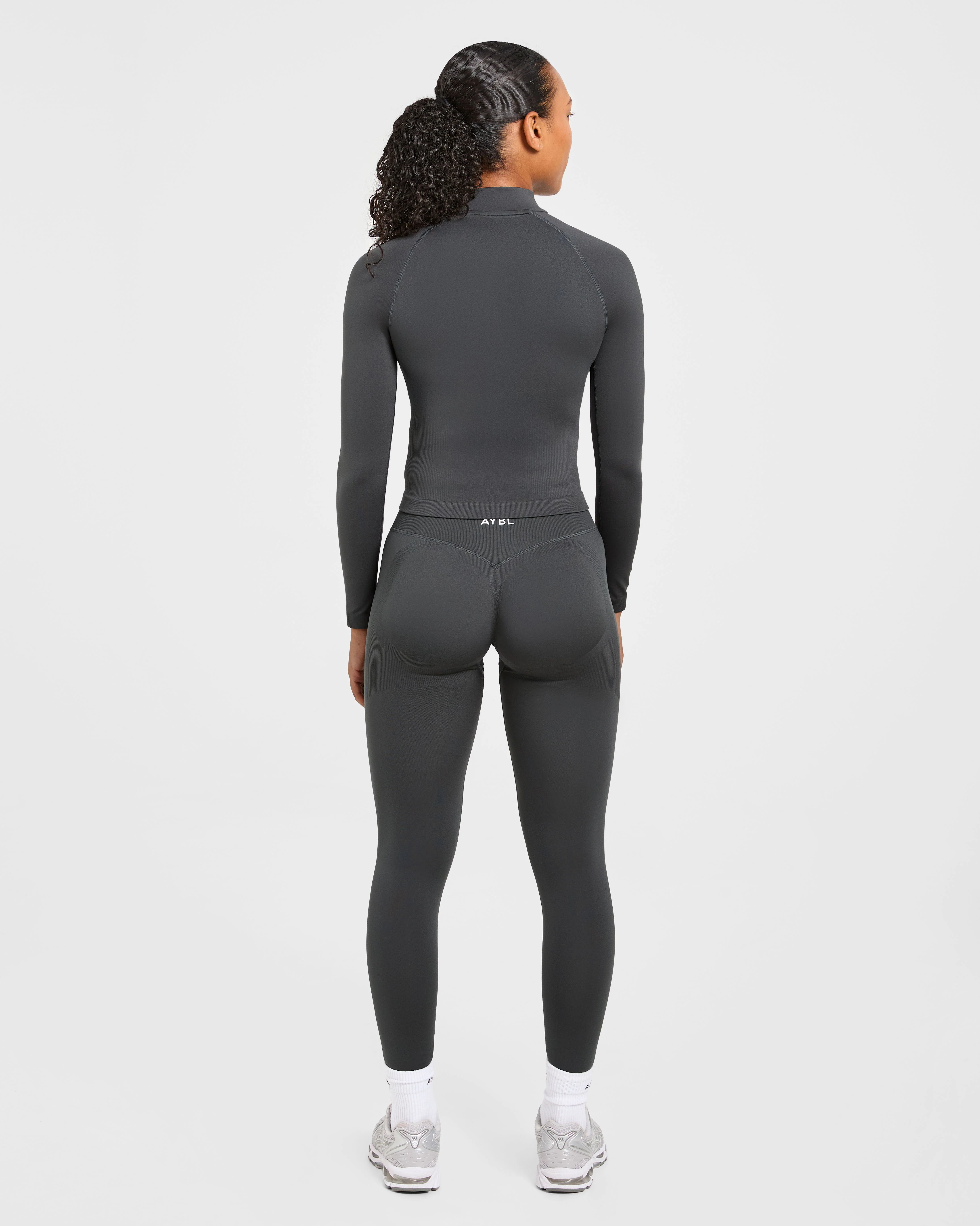 Adapt Seamless Jacket - Dark Charcoal - Image 4