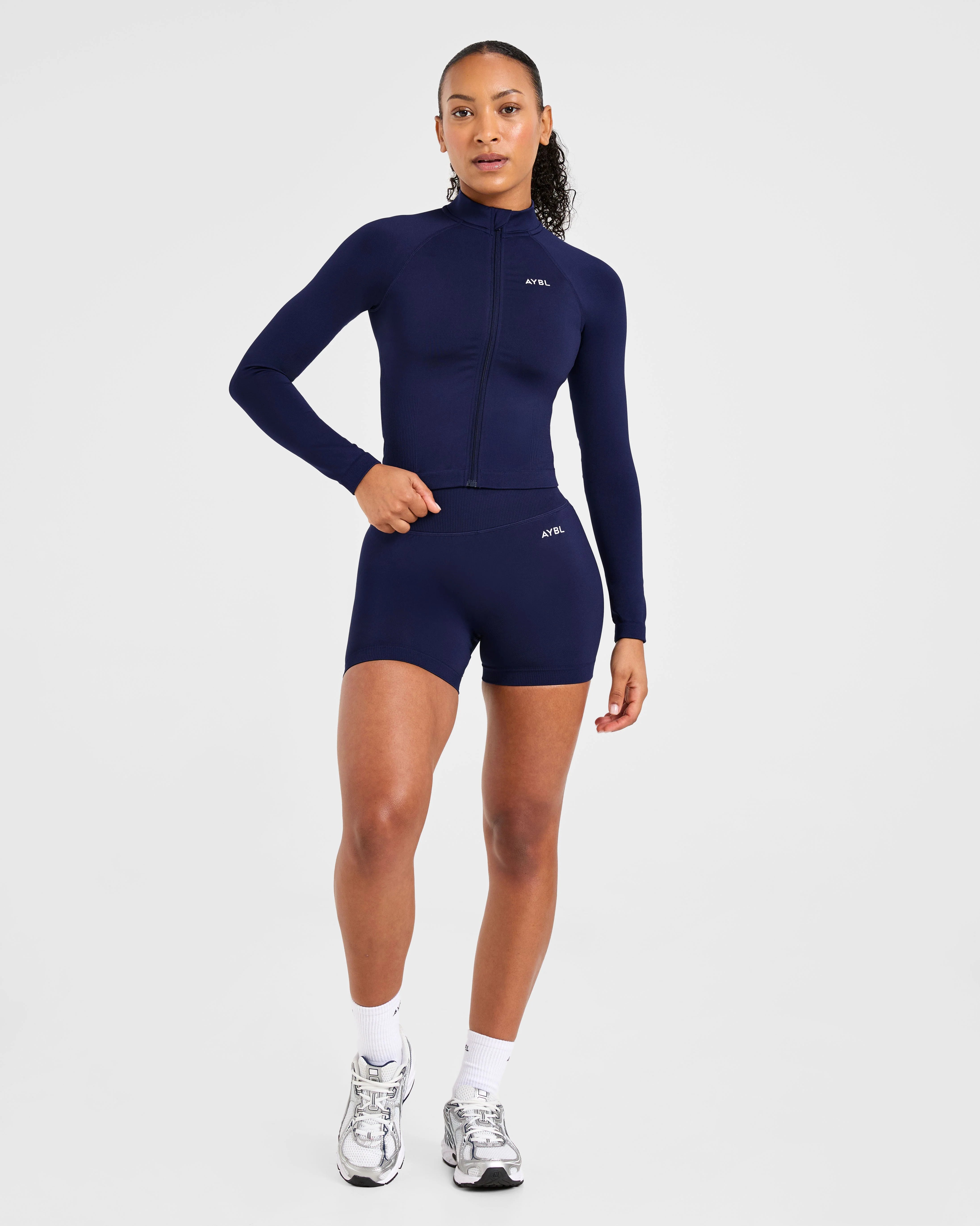 Adapt Seamless Jacket - Deep Navy - Image 3
