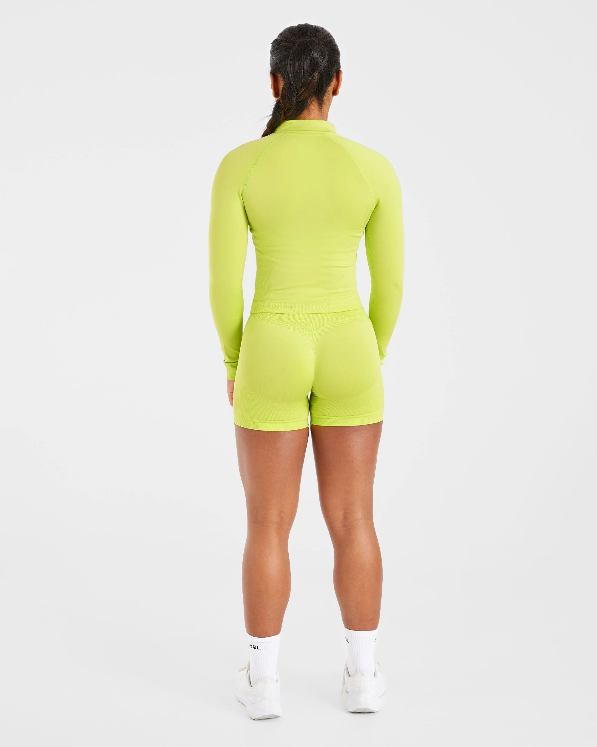 Adapt Seamless Jacket - Lime Green - Image 4
