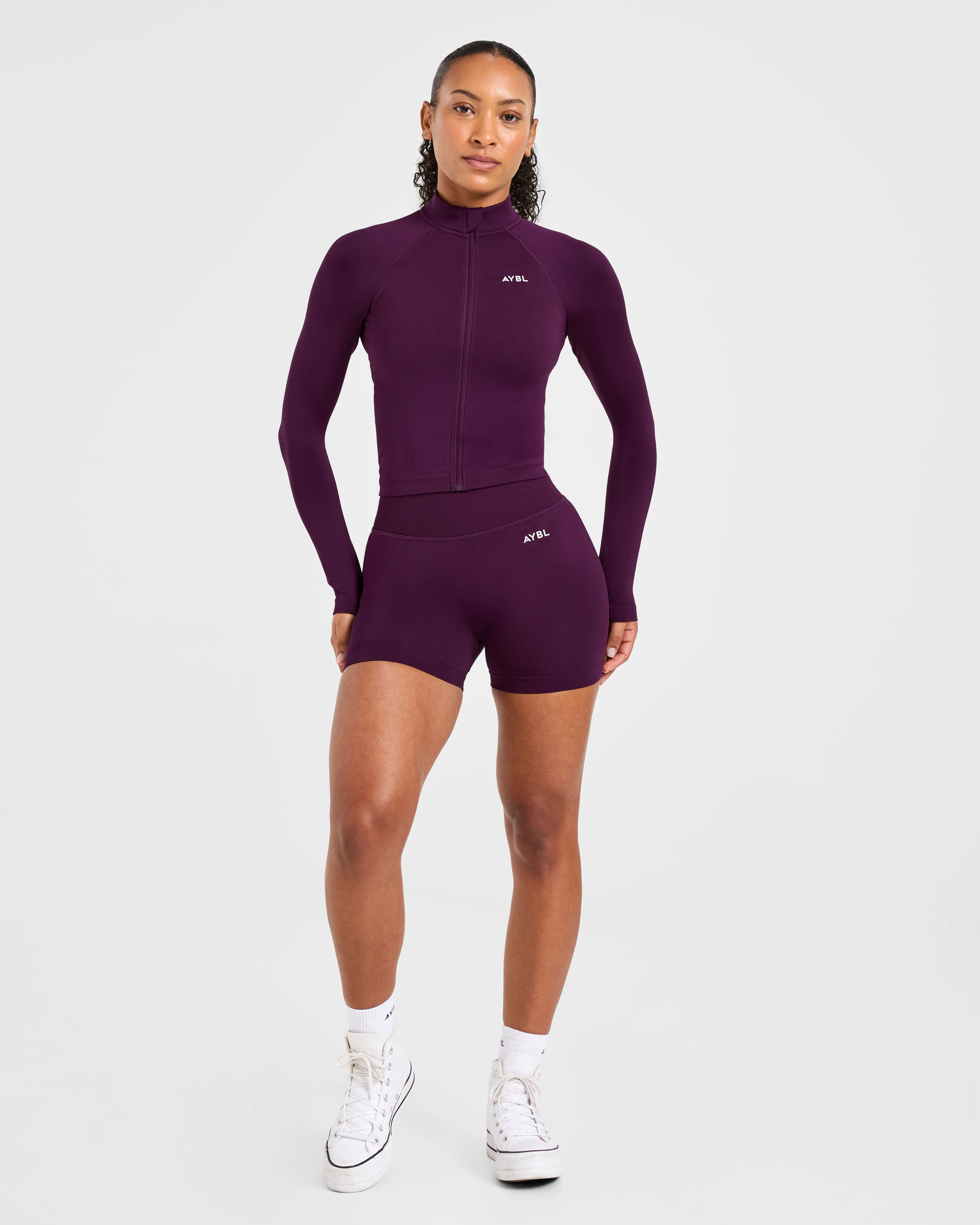 Adapt Seamless Jacket - Midnight Plum - Image 3