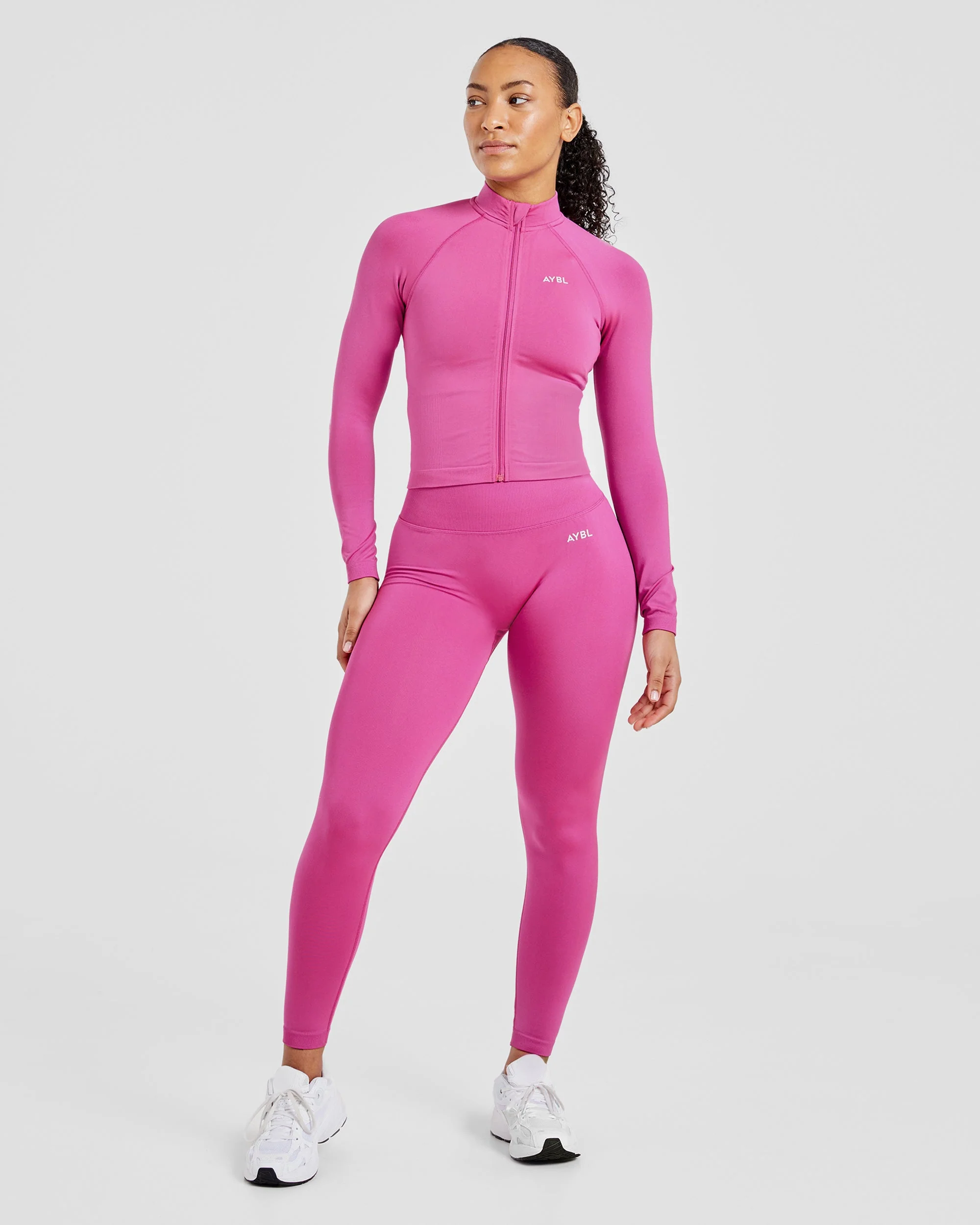 Adapt Seamless Jacket - Pink - Image 3