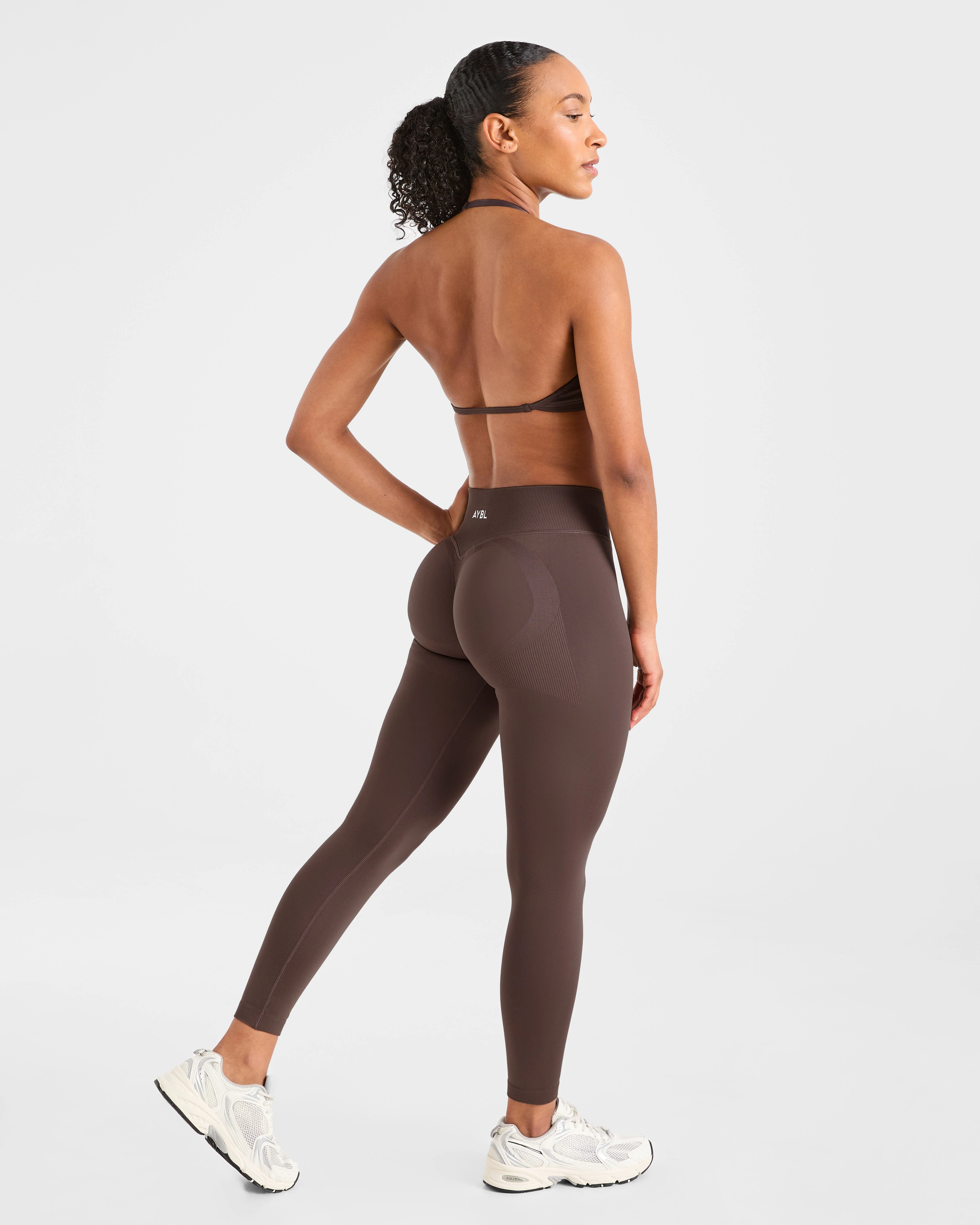 Adapt Seamless Leggings - Brown - Image 4
