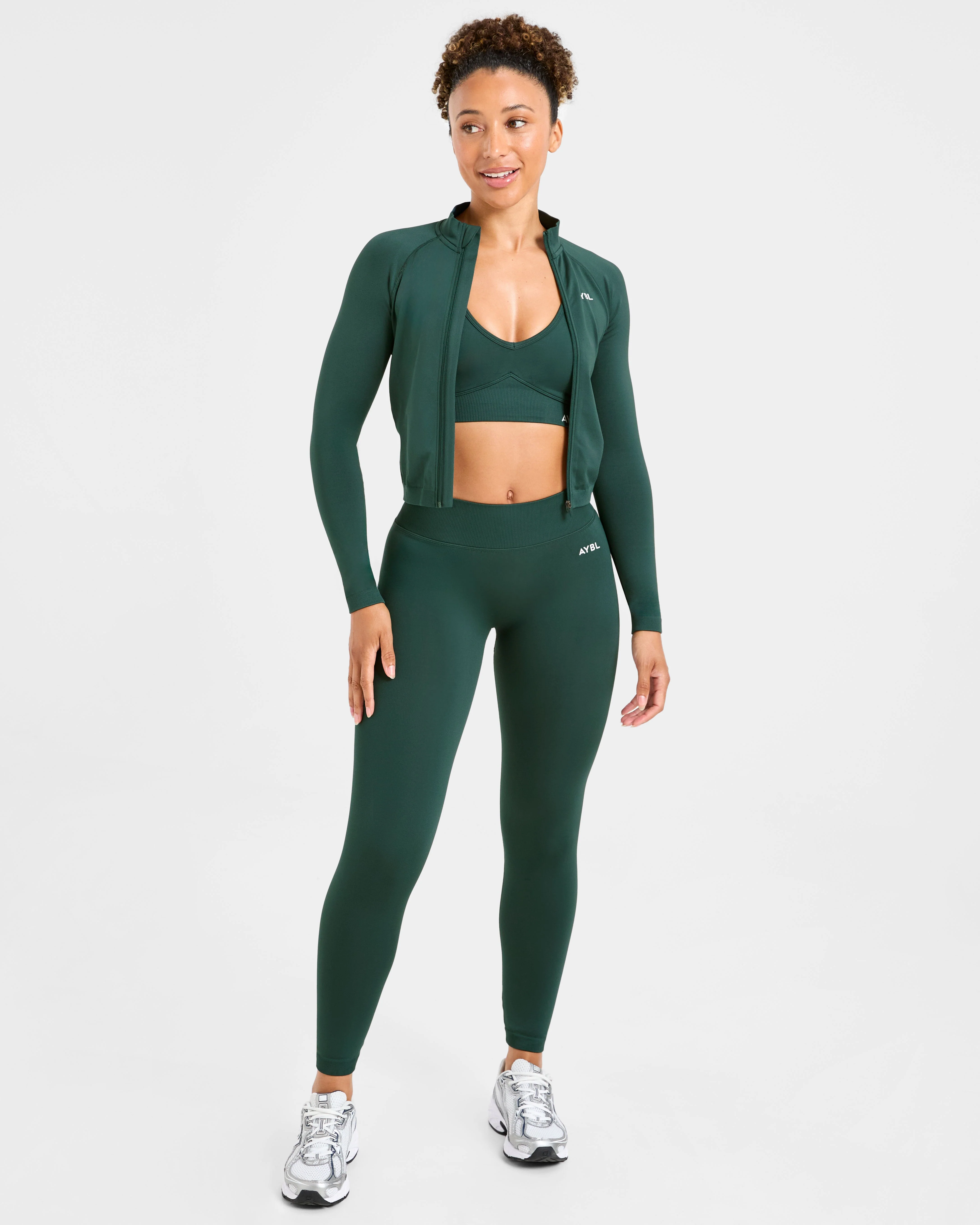 Adapt Seamless Leggings - Deep Forest - Image 7