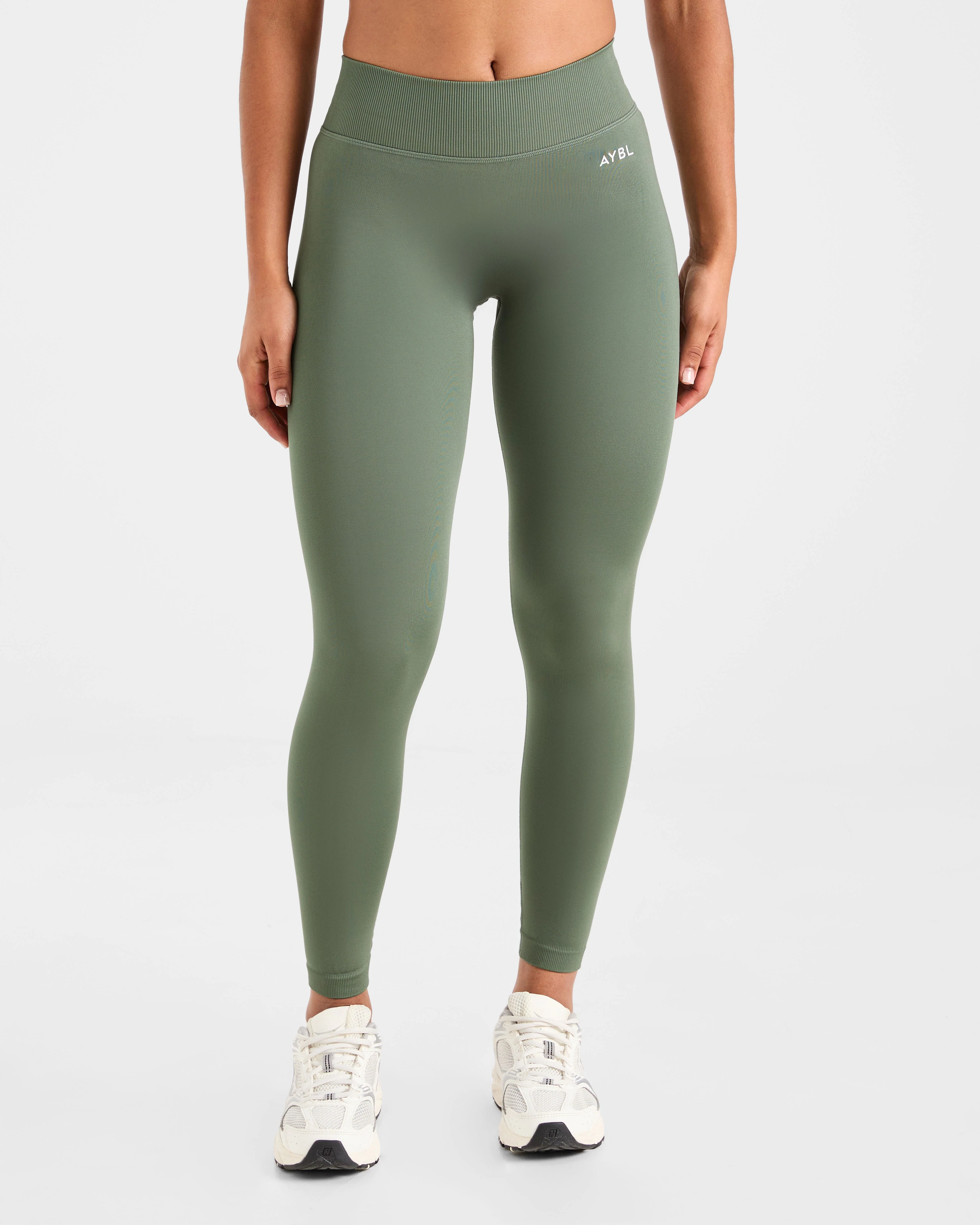 Adapt Seamless Leggings - Green - Image 2