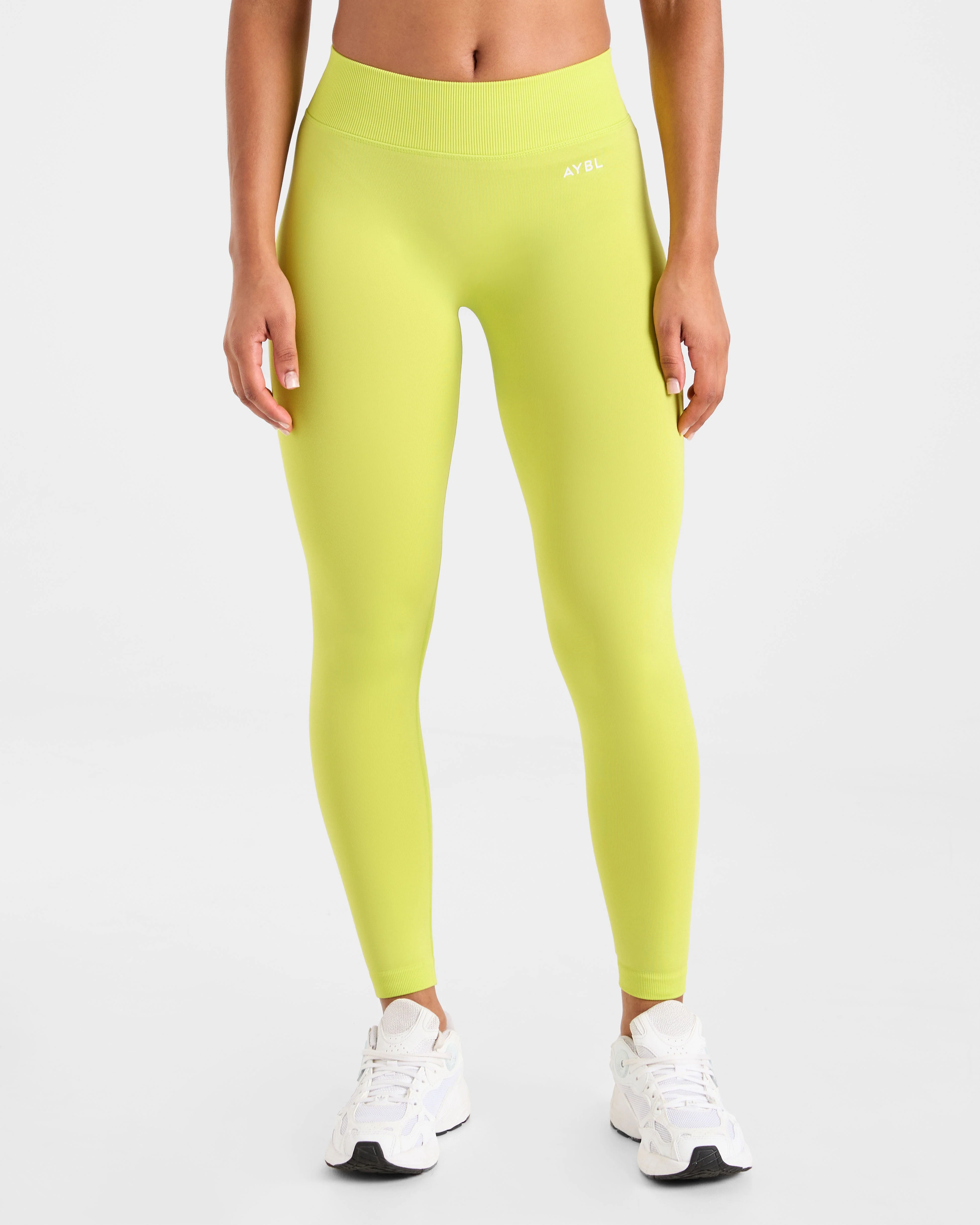 Adapt Seamless Leggings - Lime Green - Image 2