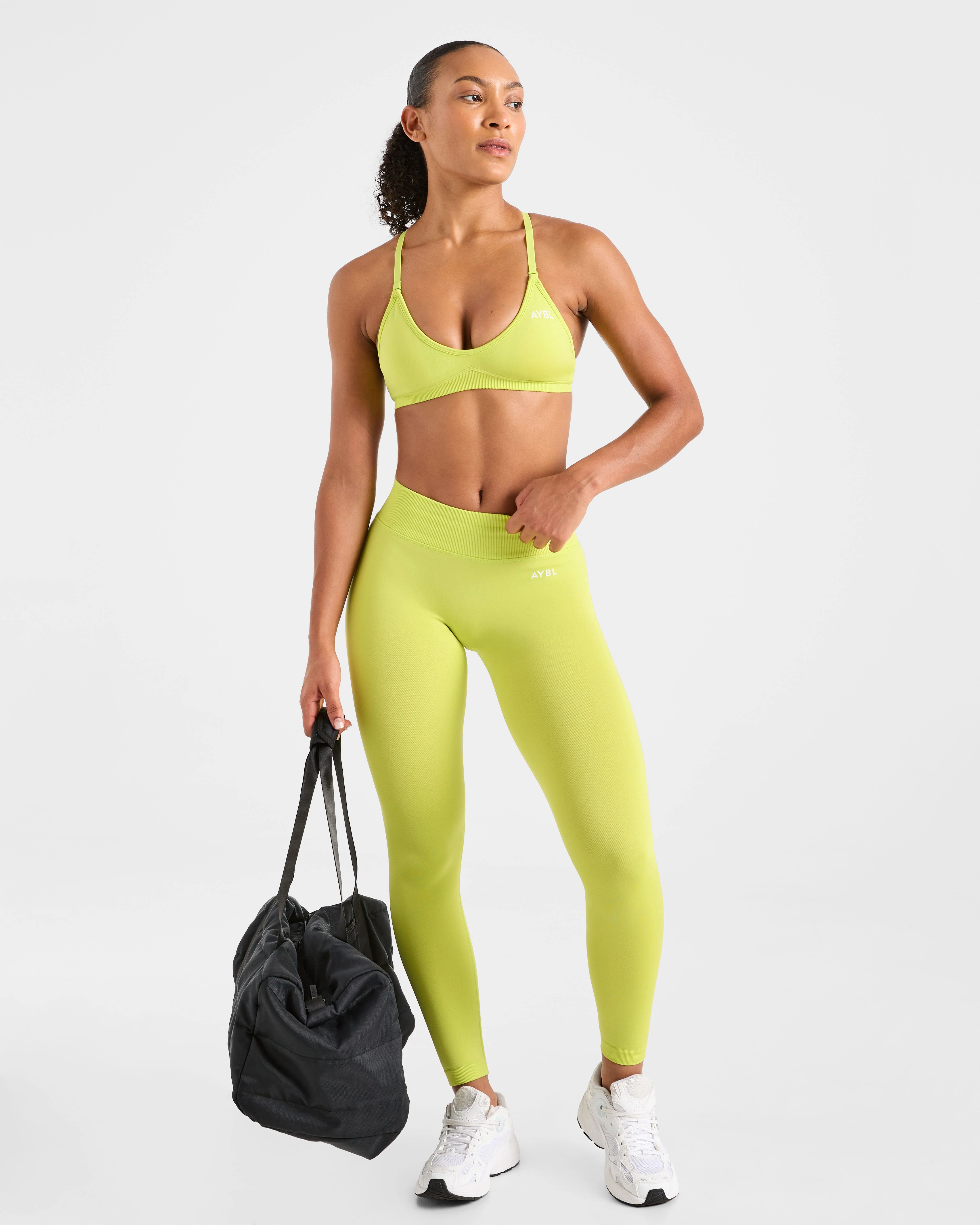 Adapt Seamless Leggings - Lime Green - Image 8