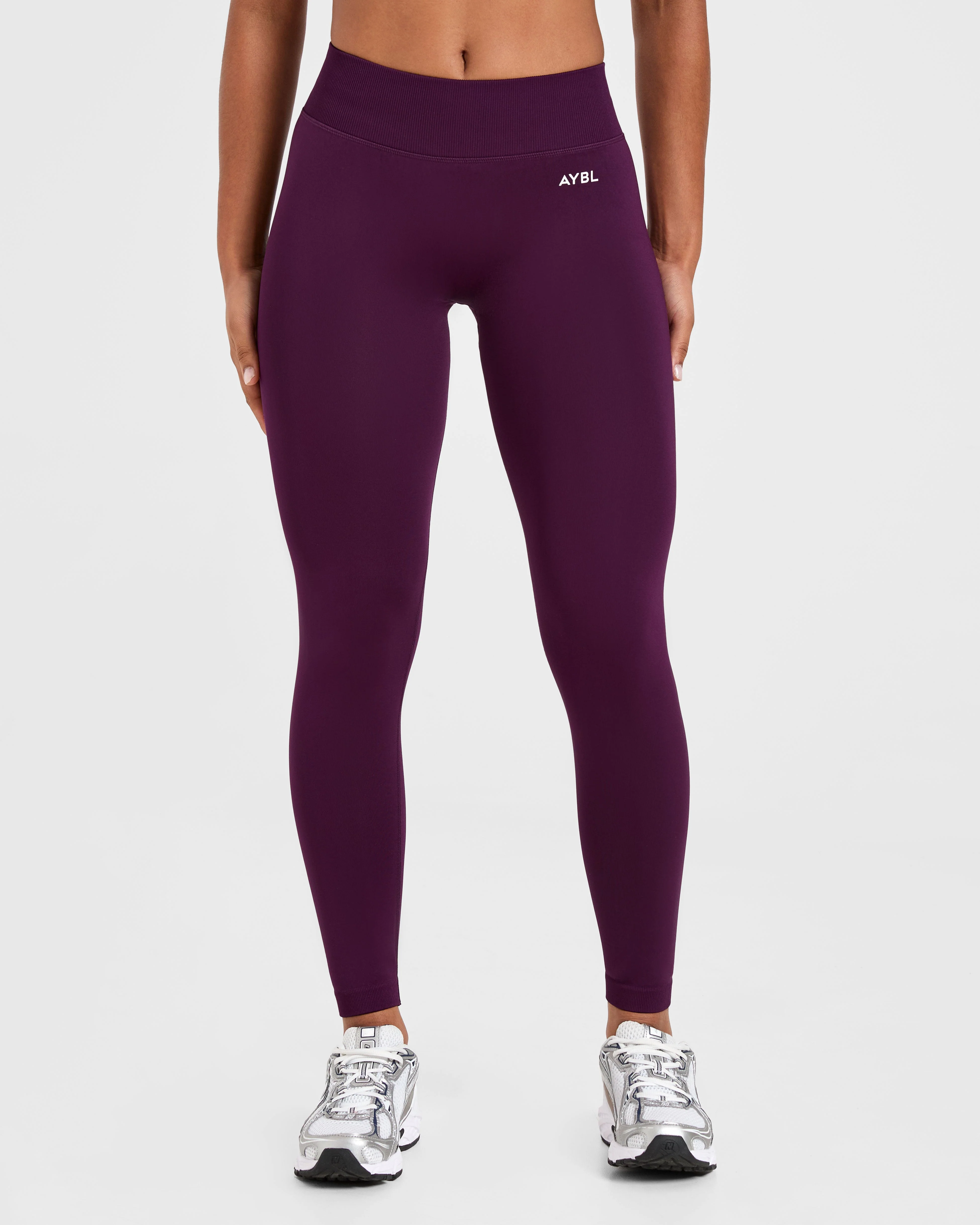 Adapt Seamless Leggings - Midnight Plum - Image 2