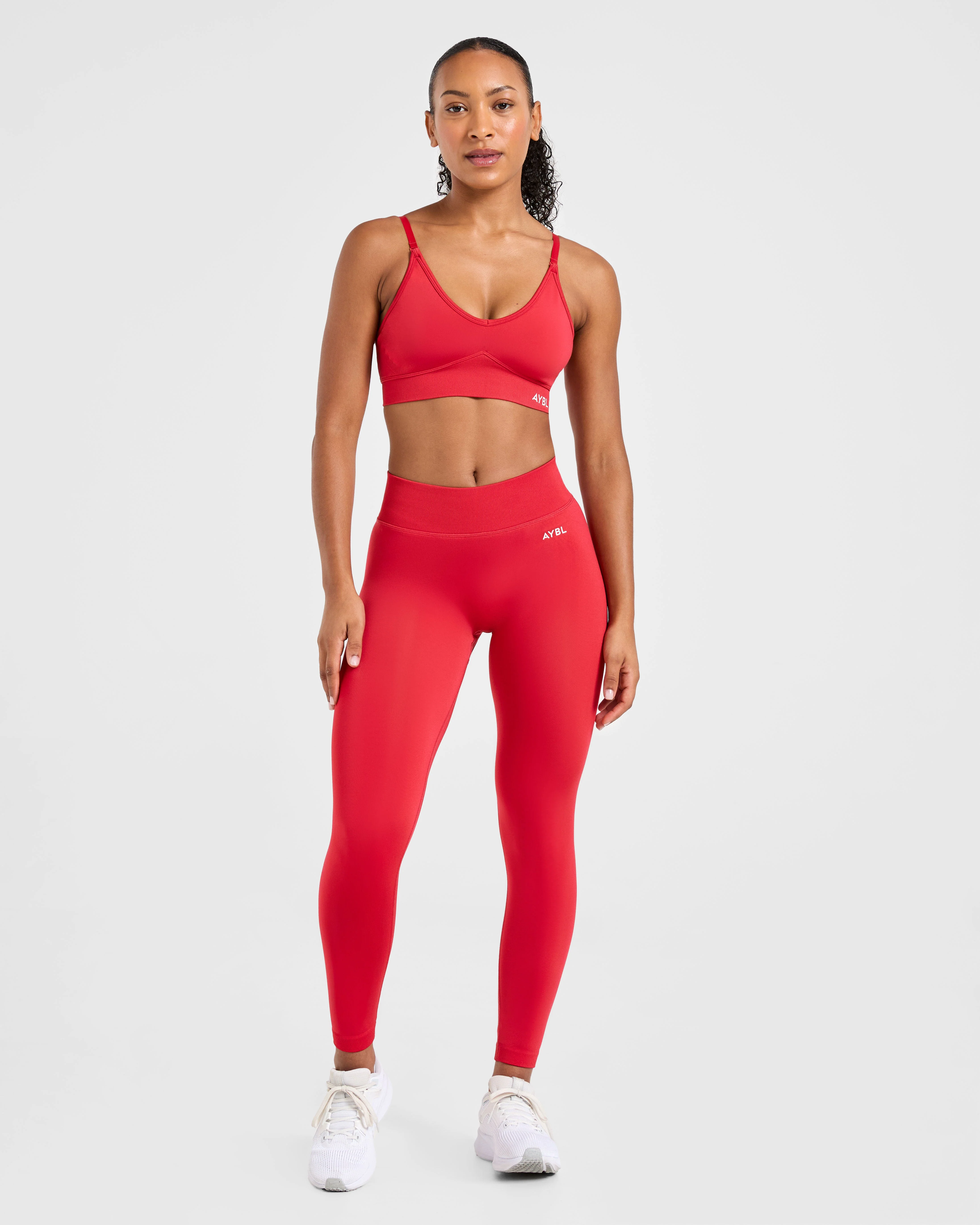 Adapt Seamless Leggings - Salsa Red - Image 3
