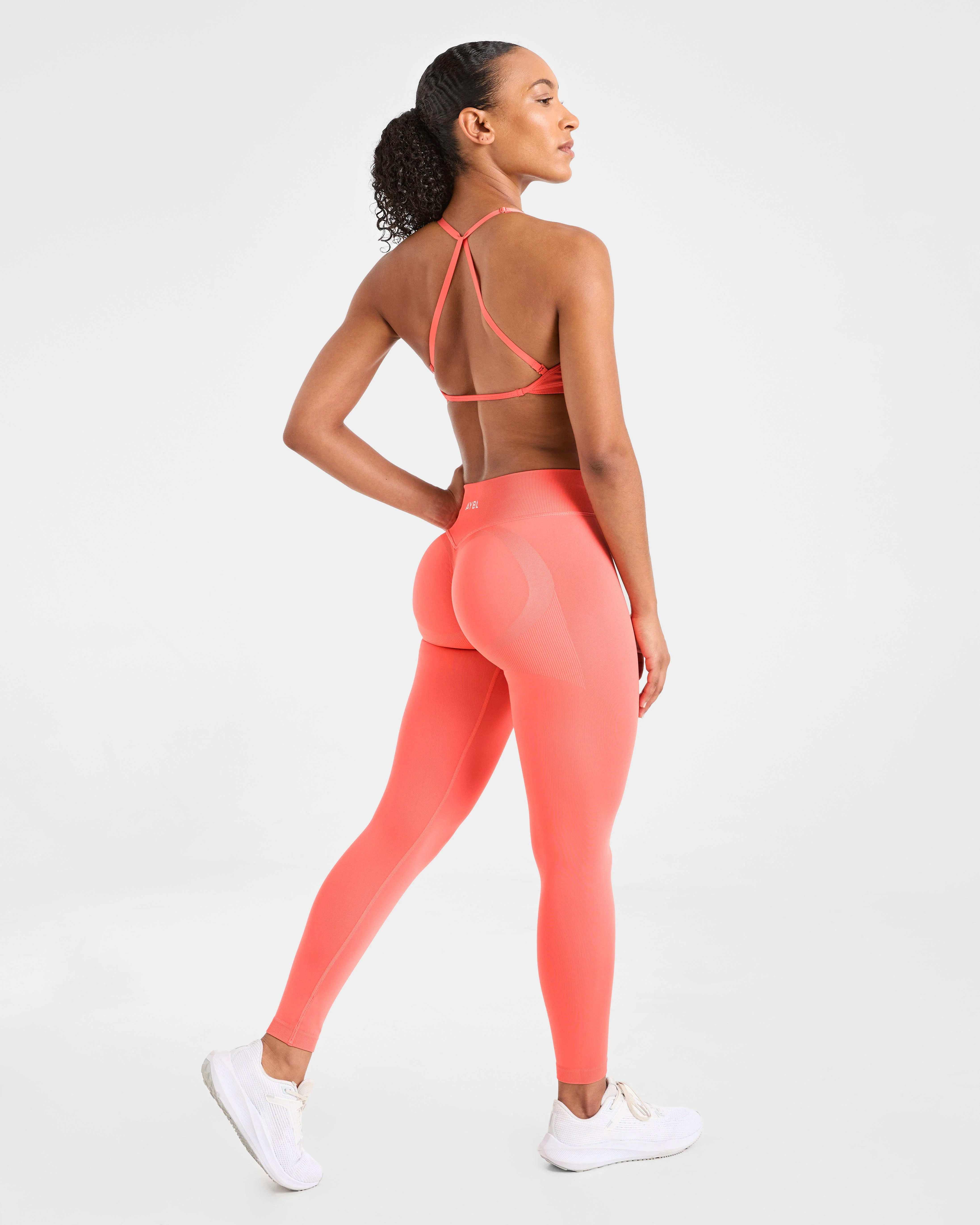 Adapt Seamless Leggings - Summer Peach - Image 4