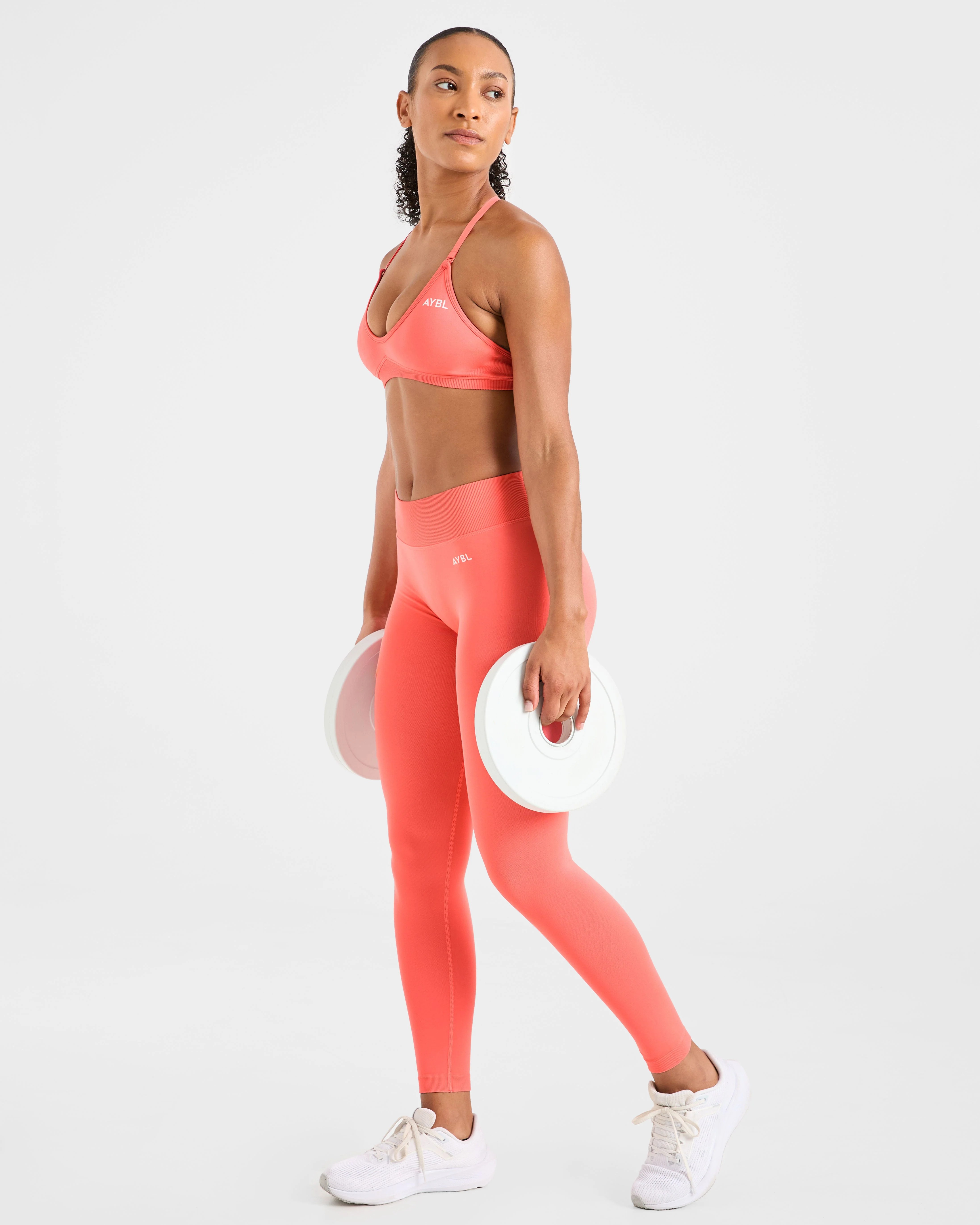 Adapt Seamless Leggings - Summer Peach - Image 7