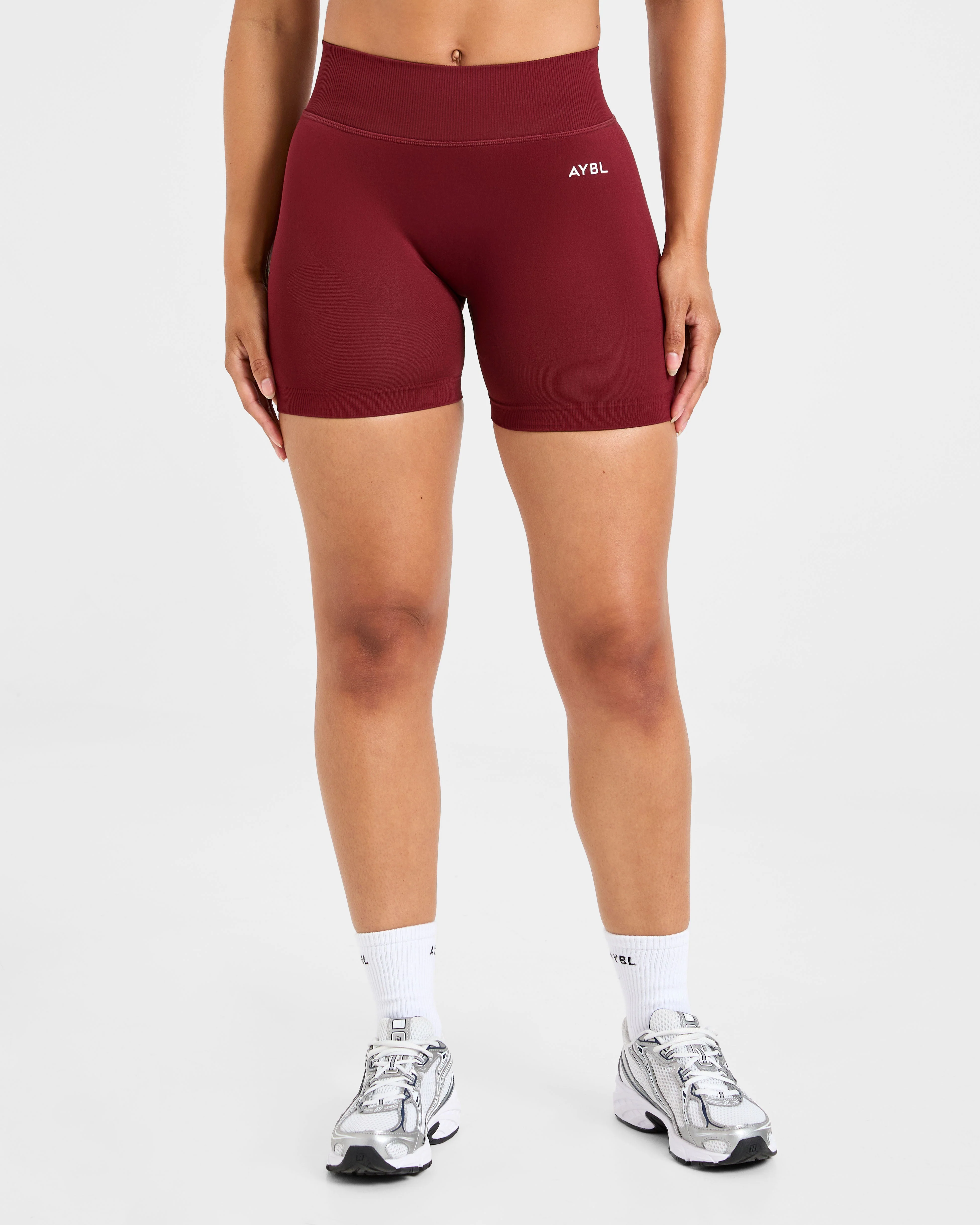 Adapt Seamless Shorts | 4.5" - Autumn Red - Image 2