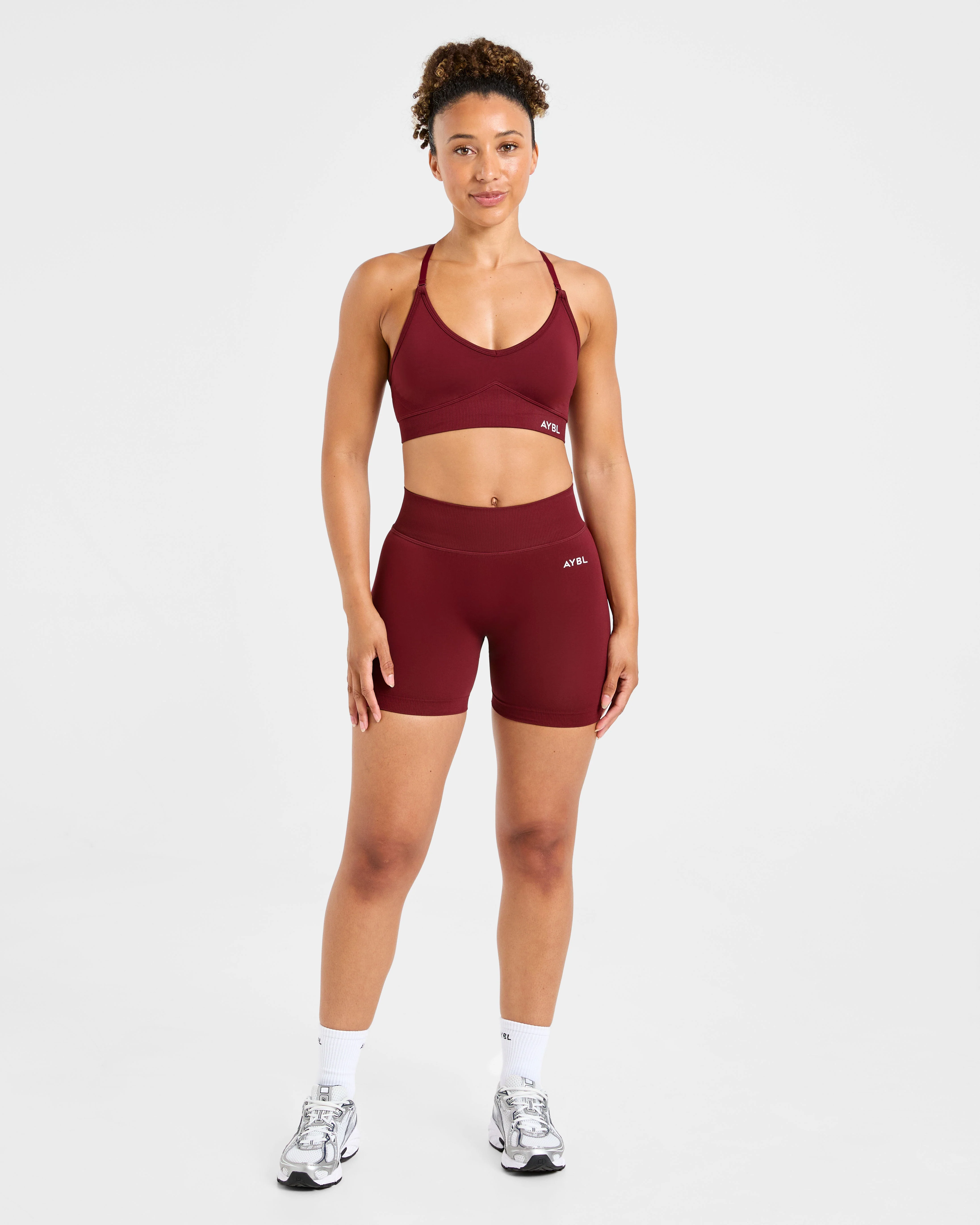 Adapt Seamless Shorts | 4.5" - Autumn Red - Image 3