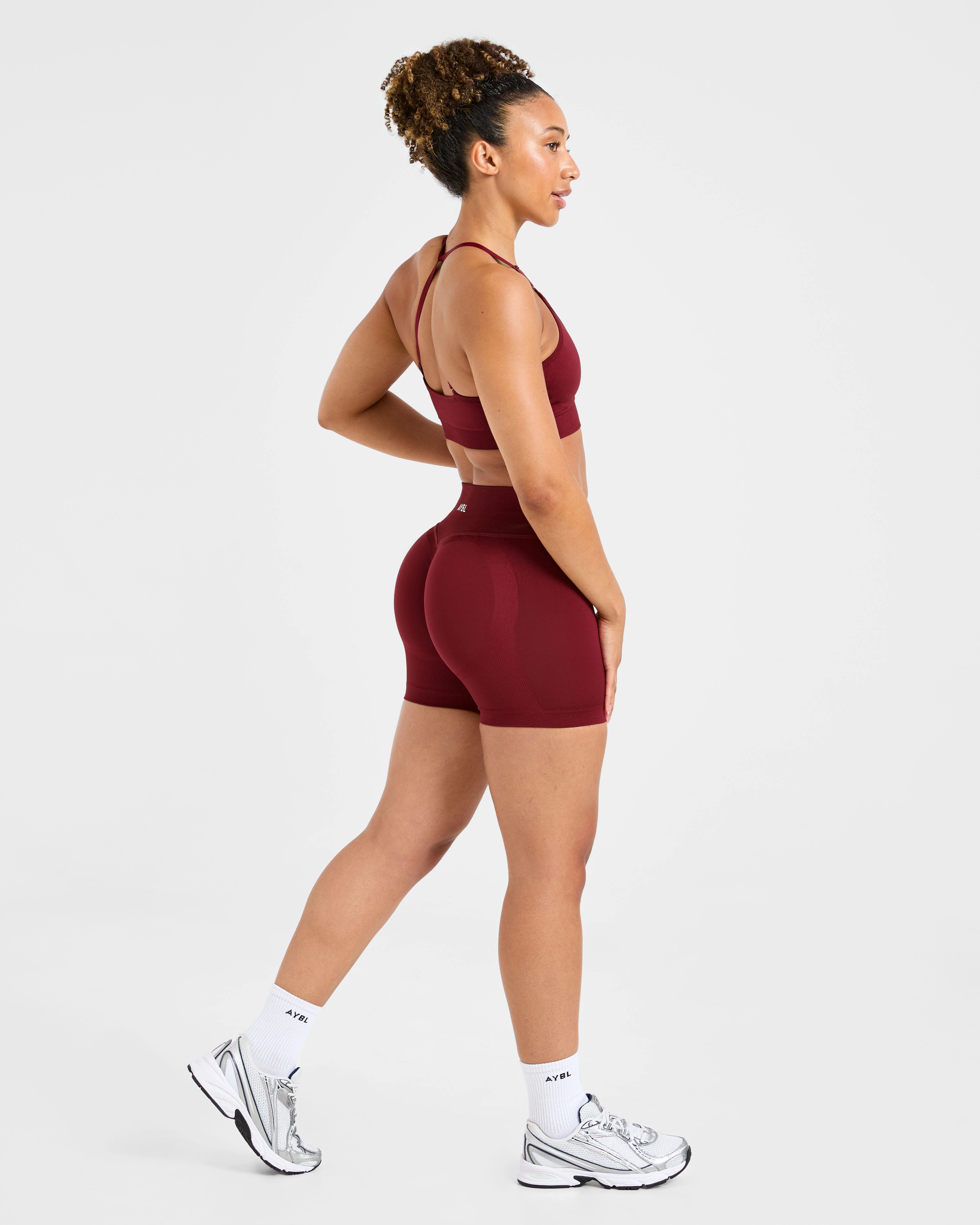 Adapt Seamless Shorts | 4.5" - Autumn Red - Image 4