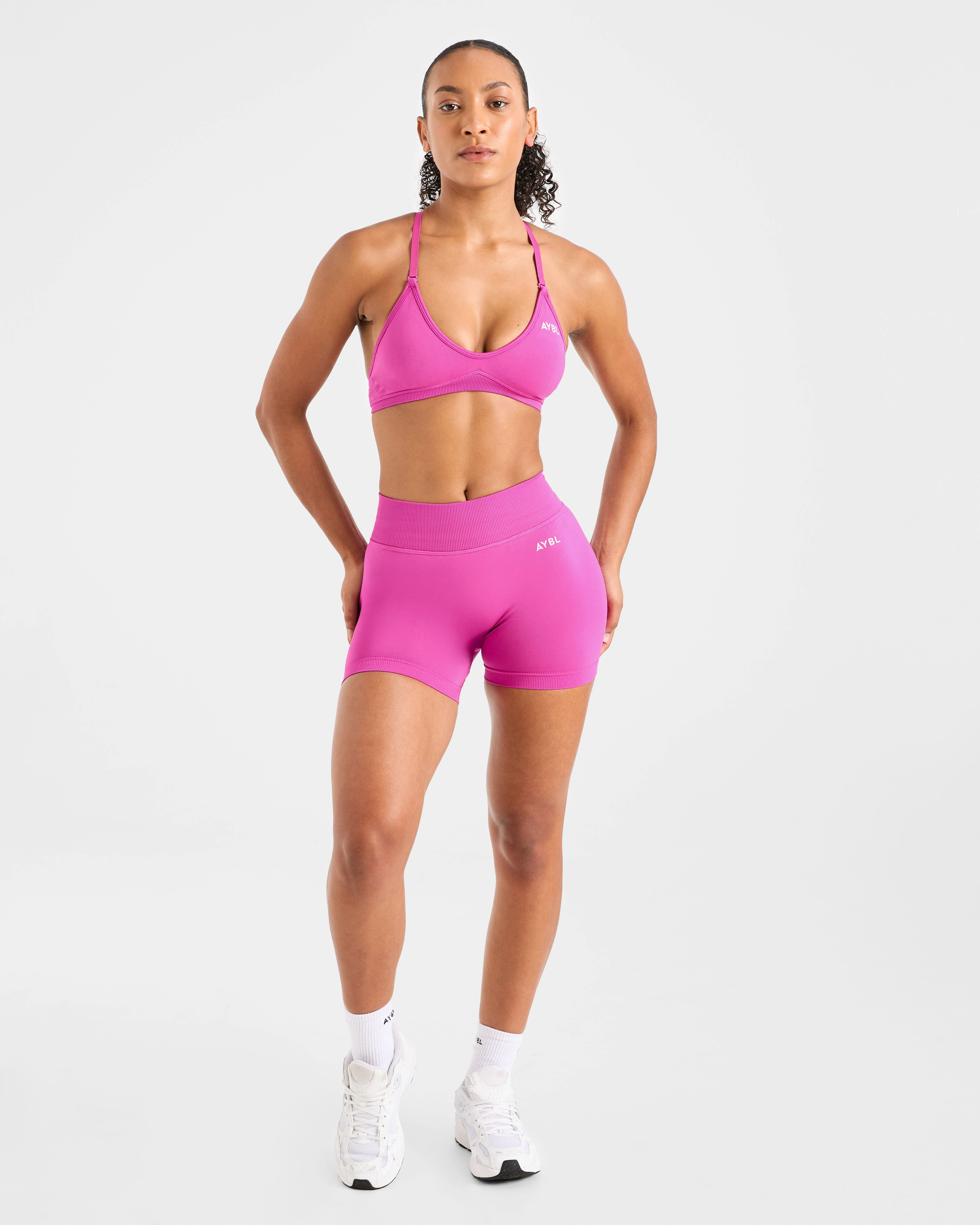 Adapt Seamless Shorts | 4.5" - Pink - Image 3