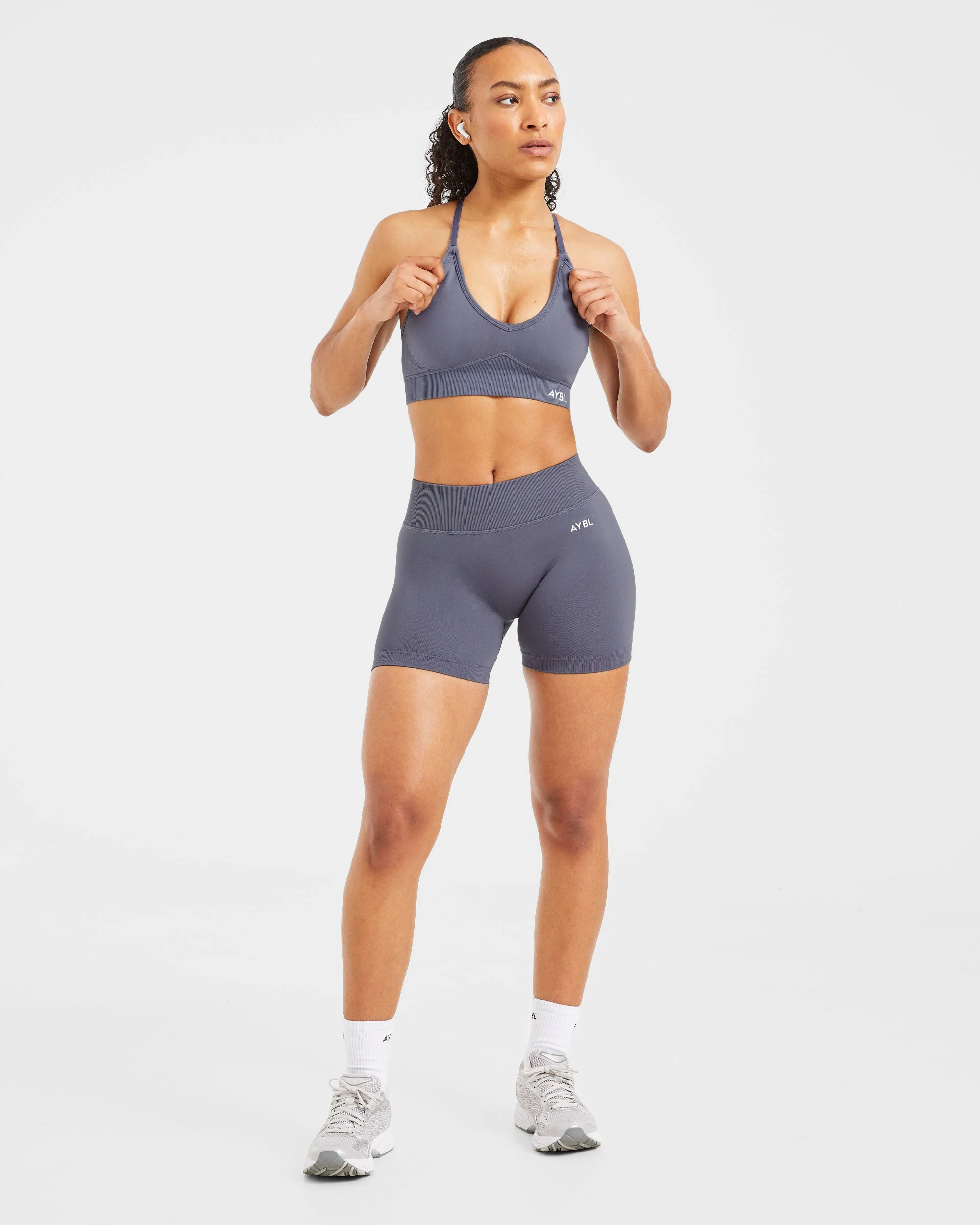 Adapt Seamless Shorts | 4.5" - Slate - Image 6