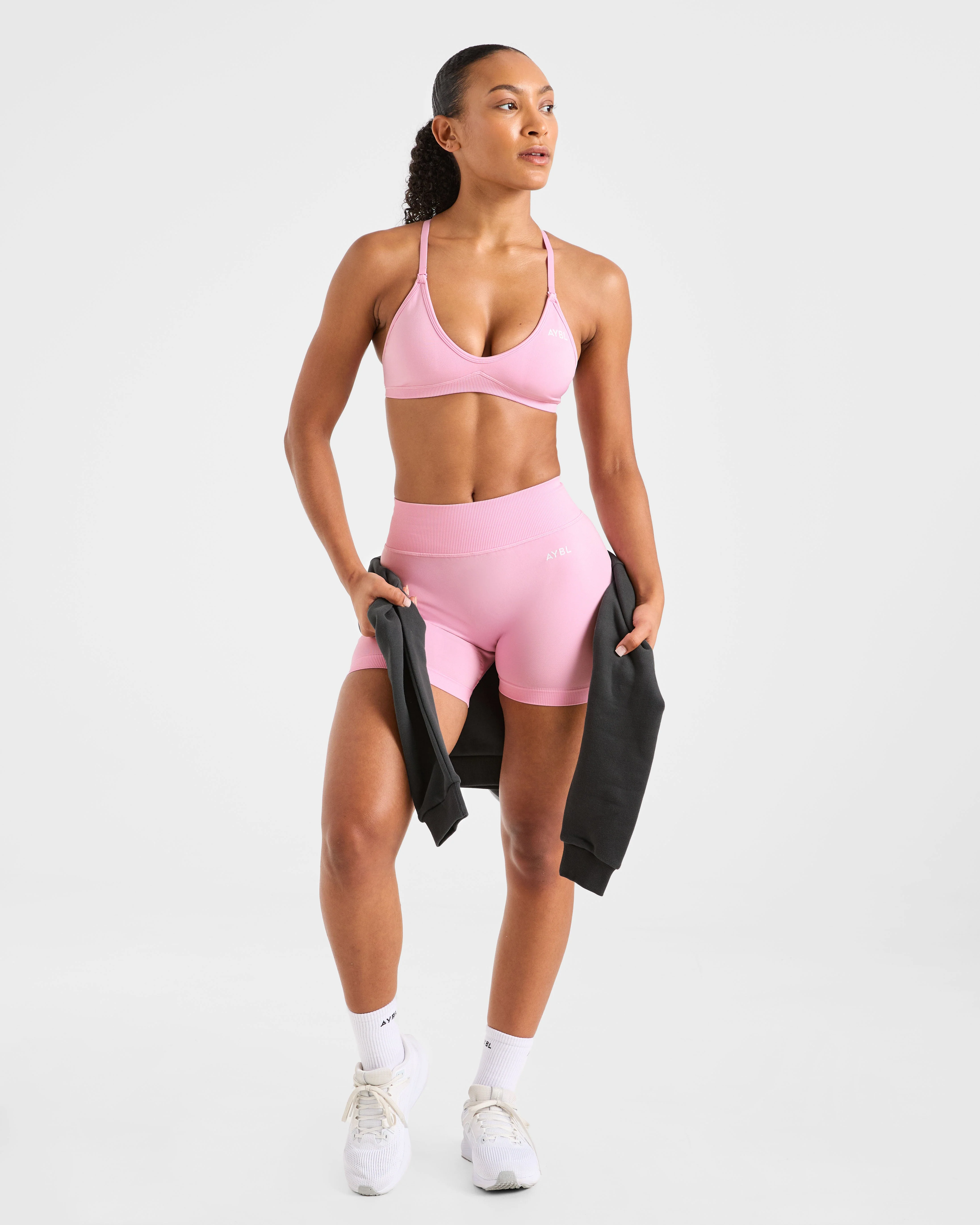 Adapt Seamless Shorts | 4.5" - Spring Pink - Image 7