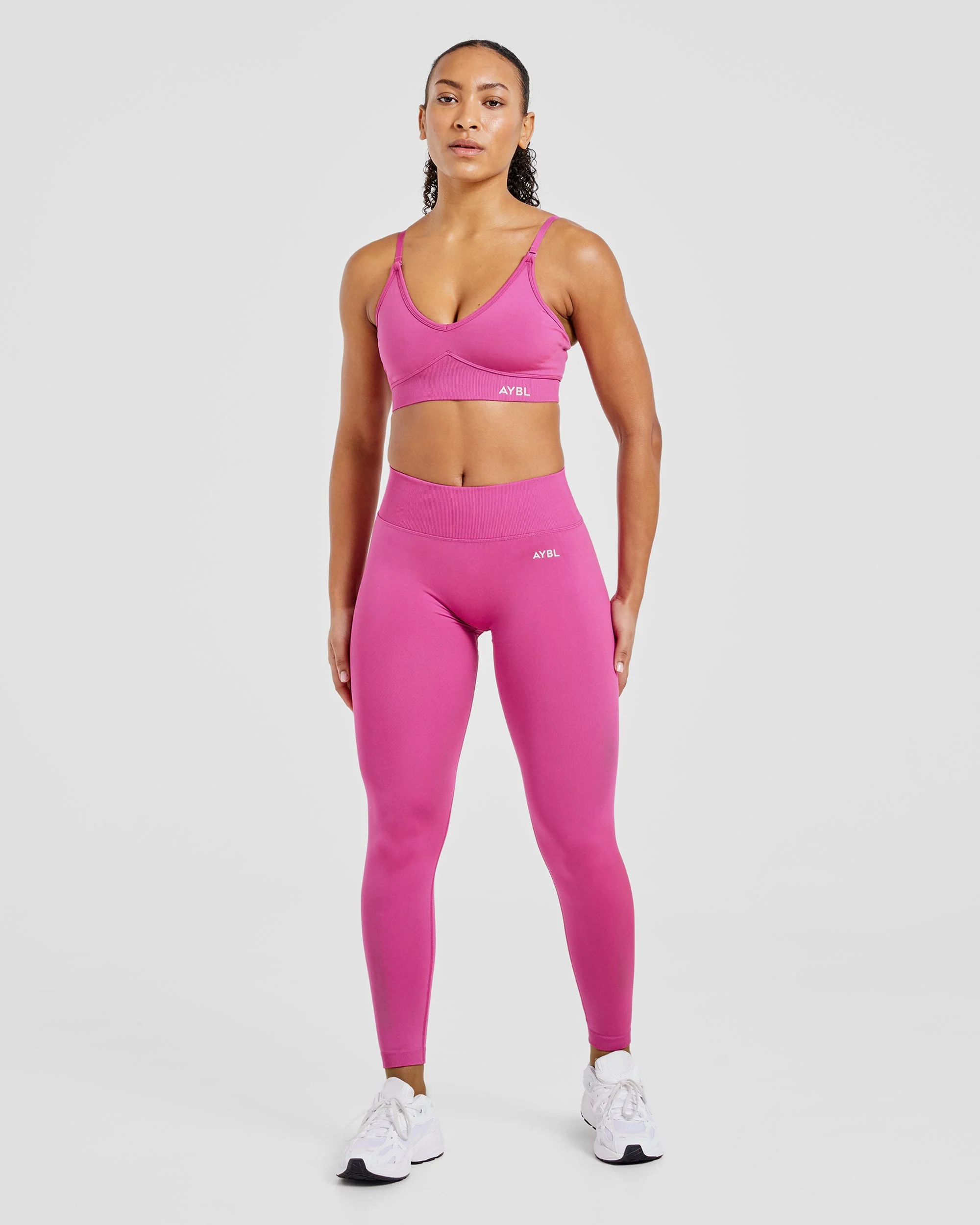 Adapt Seamless Sports Bra - Pink - Image 3