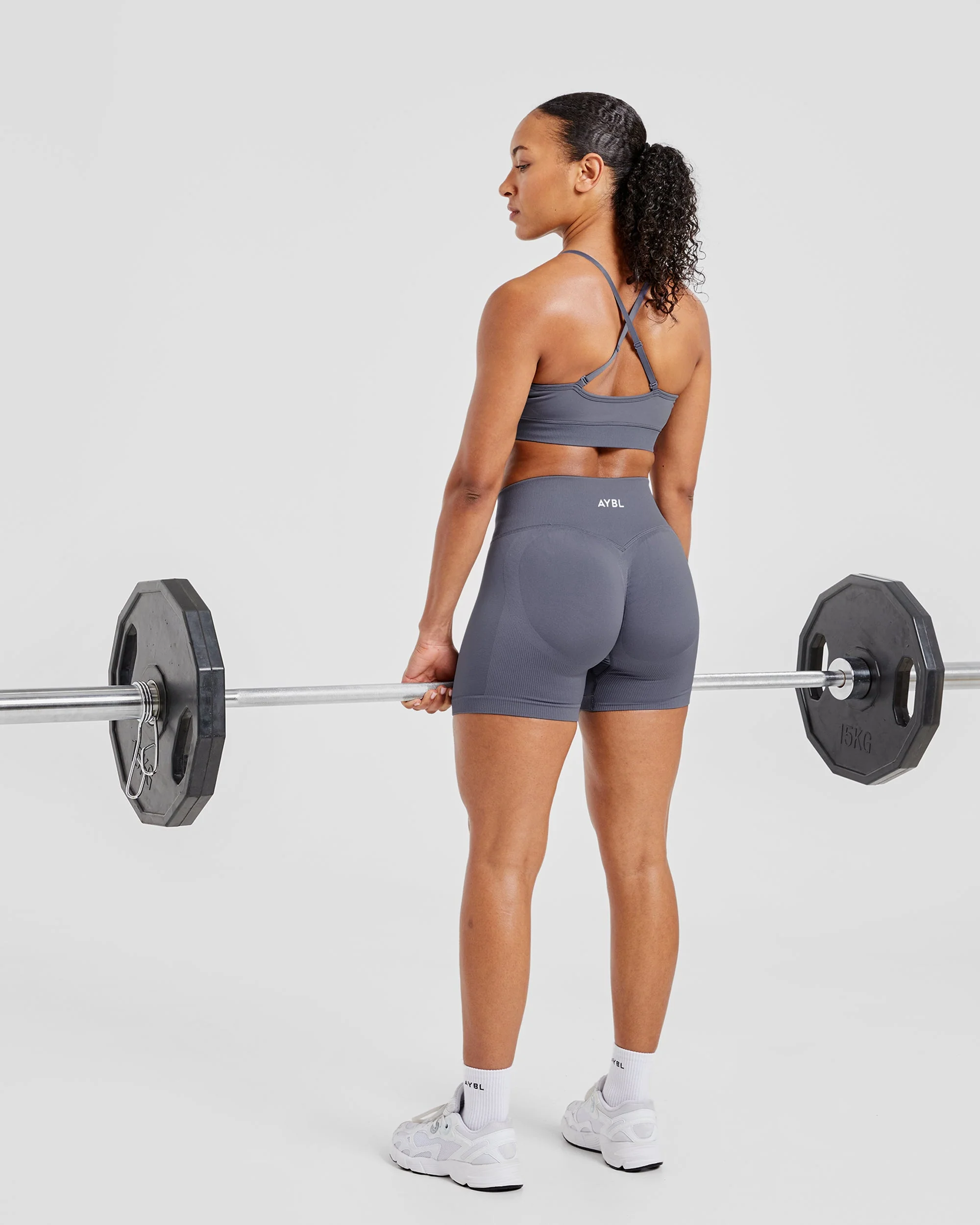 Adapt Seamless Sports Bra - Slate - Image 8