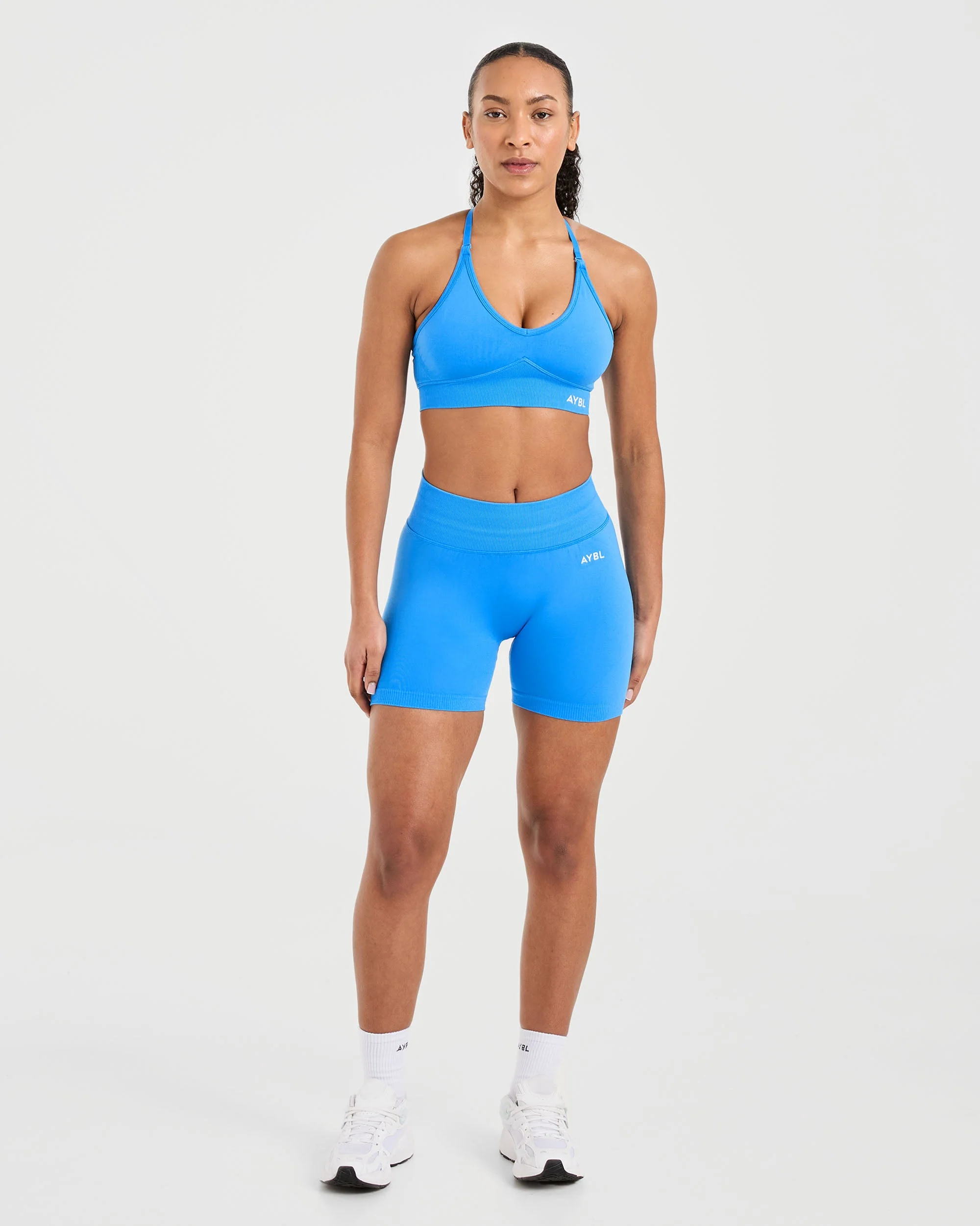 Adapt Seamless Sports Bra - Spring Cobalt - Image 3