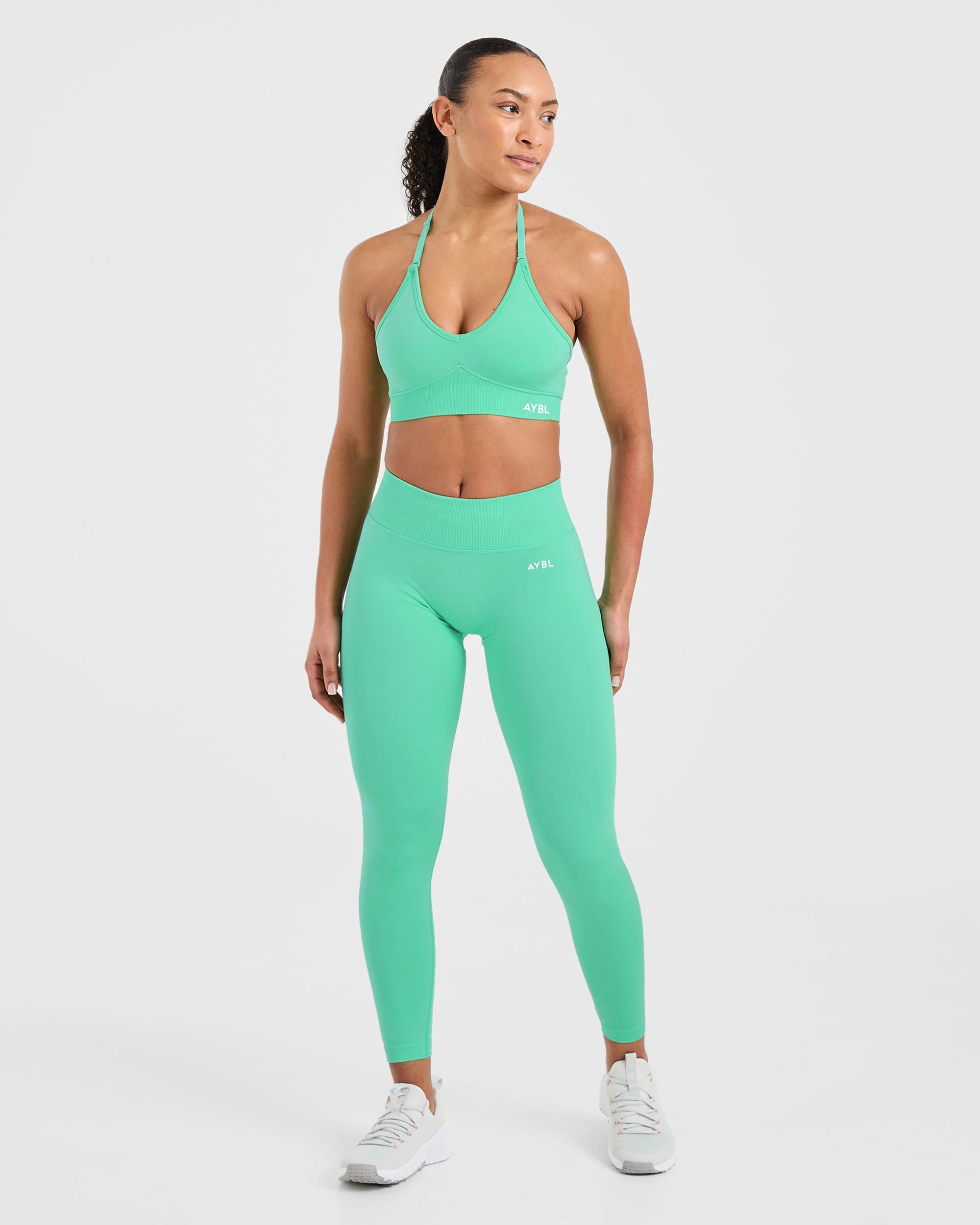 Adapt Seamless Sports Bra - Spring Mint - Image 3
