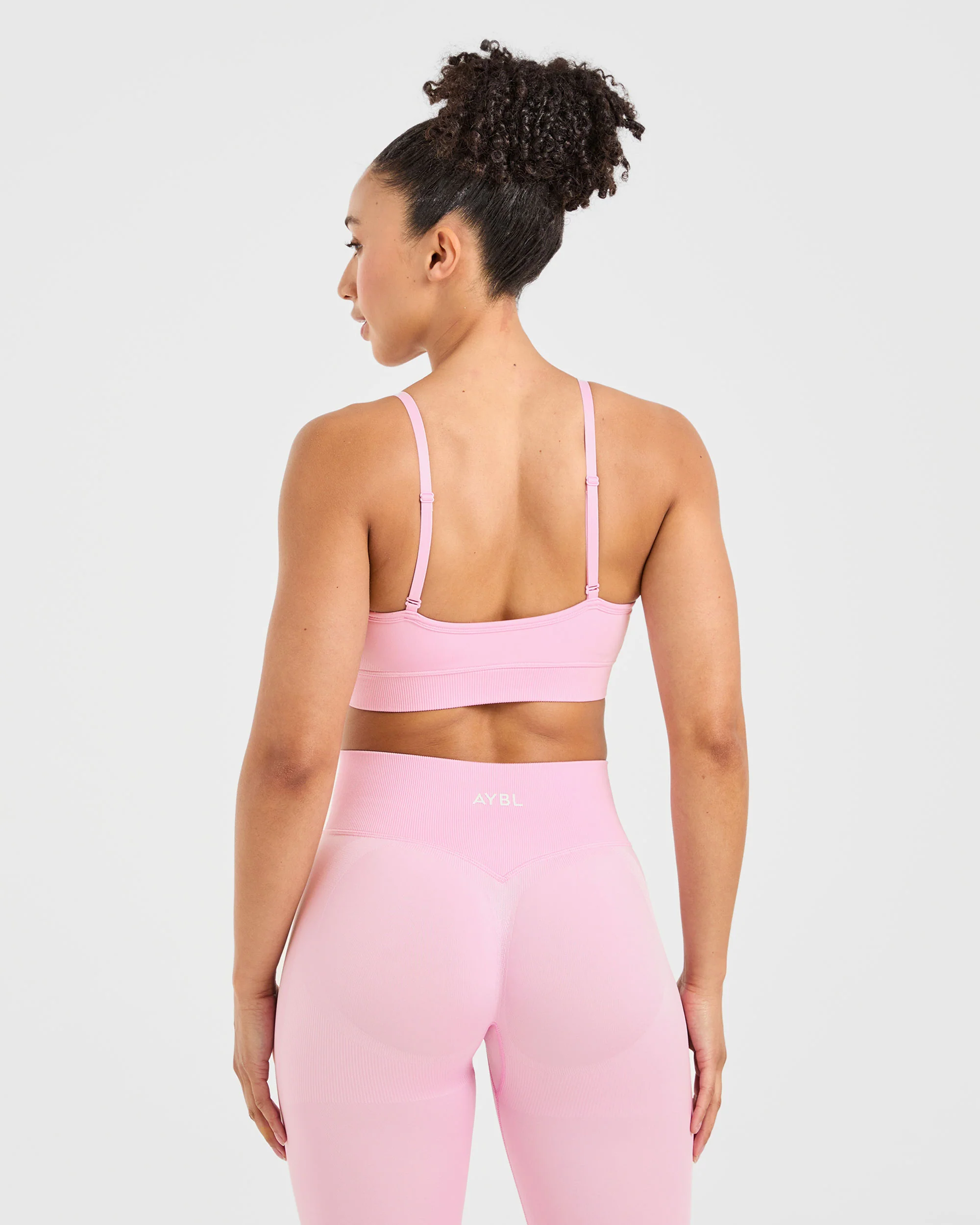Adapt Seamless Sports Bra - Spring Pink - Image 2