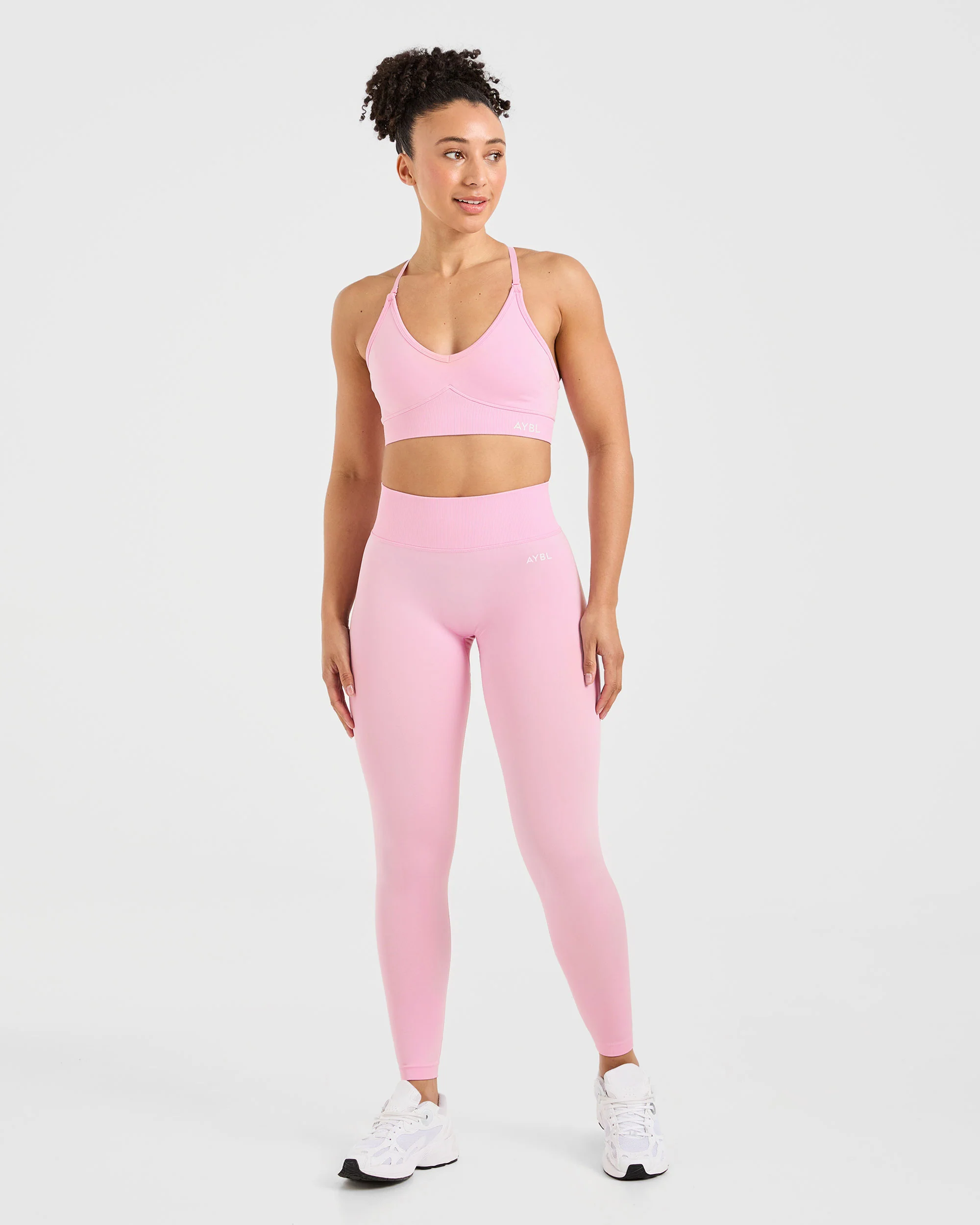 Adapt Seamless Sports Bra - Spring Pink - Image 3