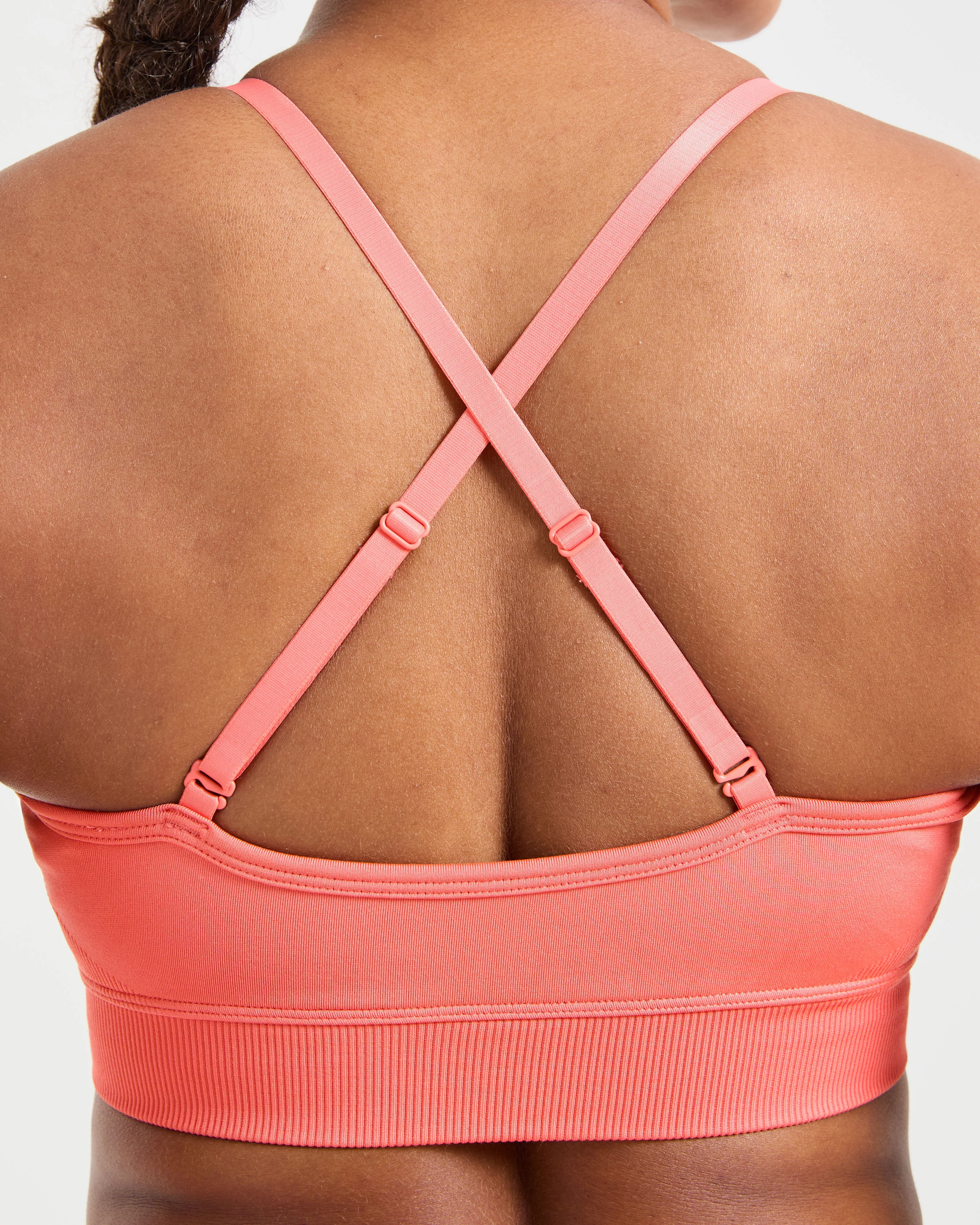 Adapt Seamless Sports Bra - Summer Peach - Image 5