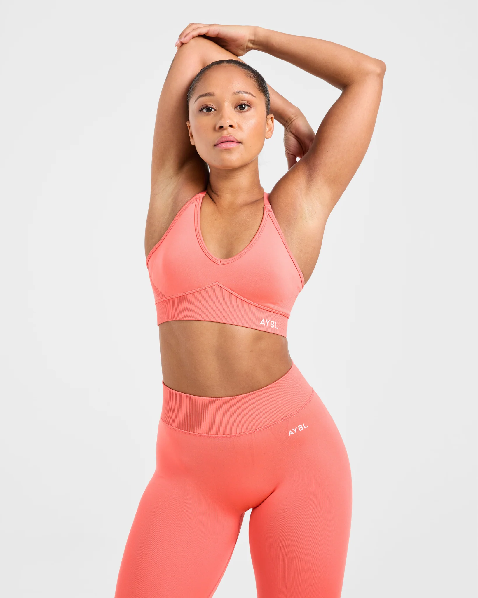 Adapt Seamless Sports Bra - Summer Peach - Image 8