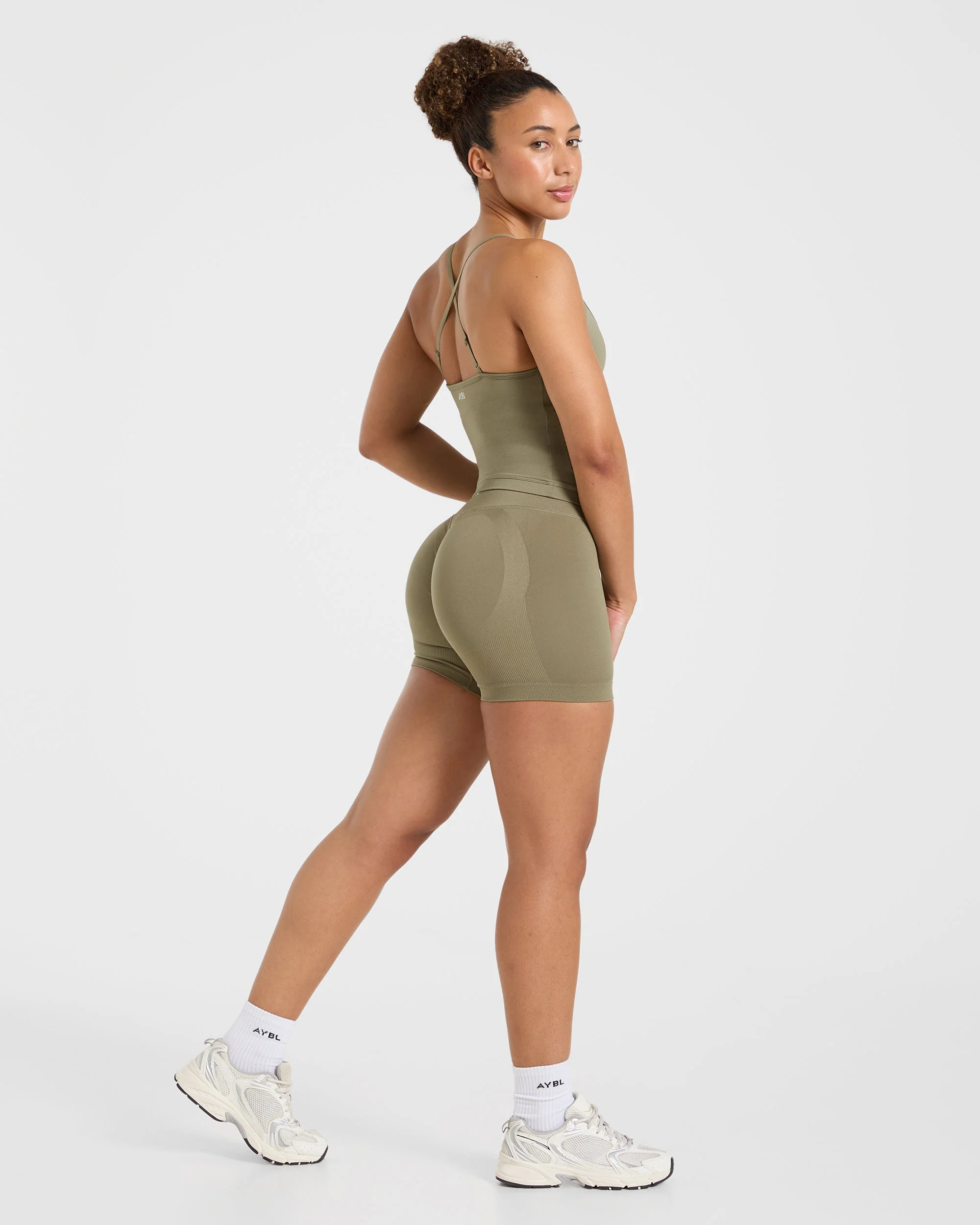 Adapt Seamless Tank Top - Muted Olive - Image 4