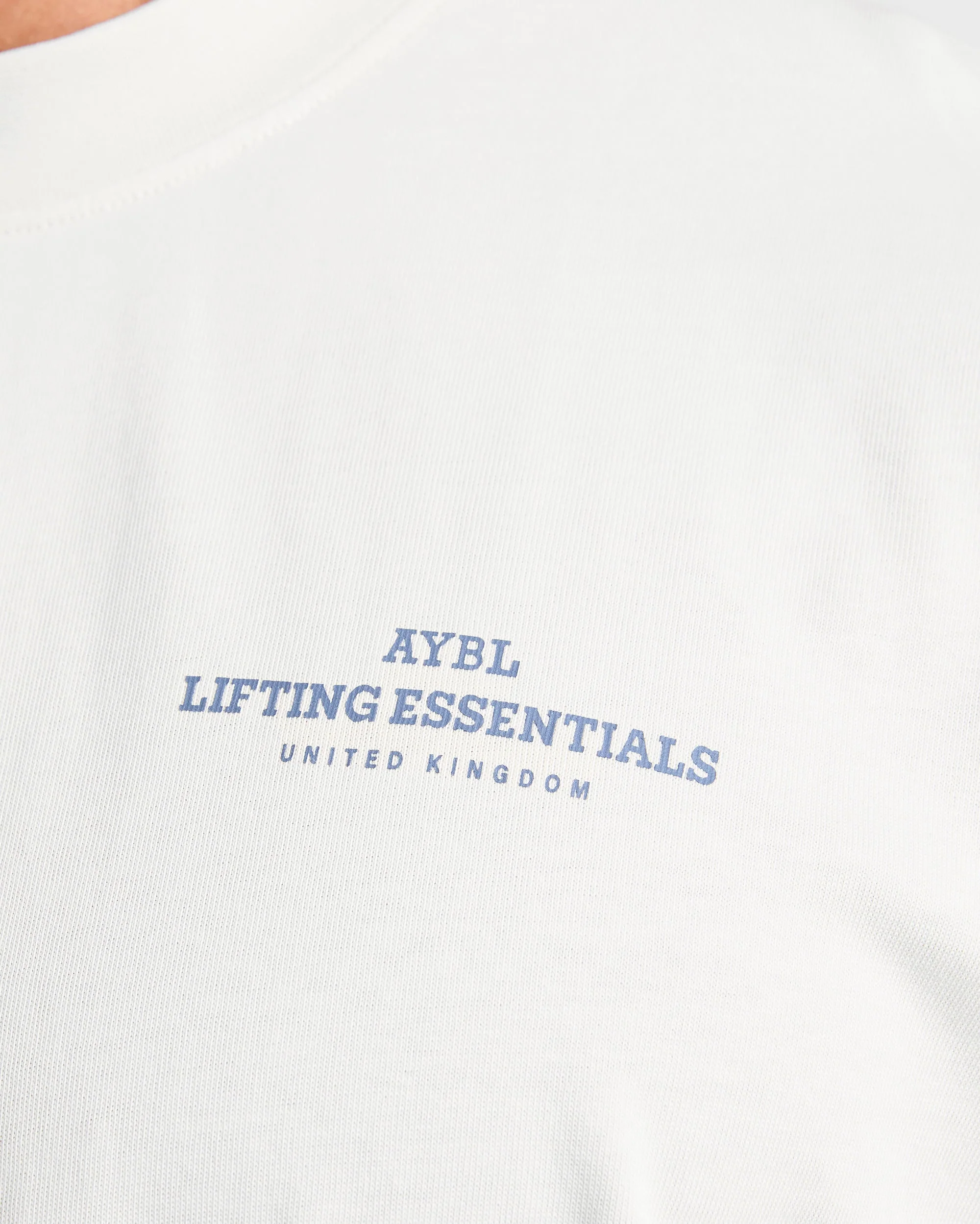 Apex Lifting Essentials Oversized T Shirt - White - Image 5