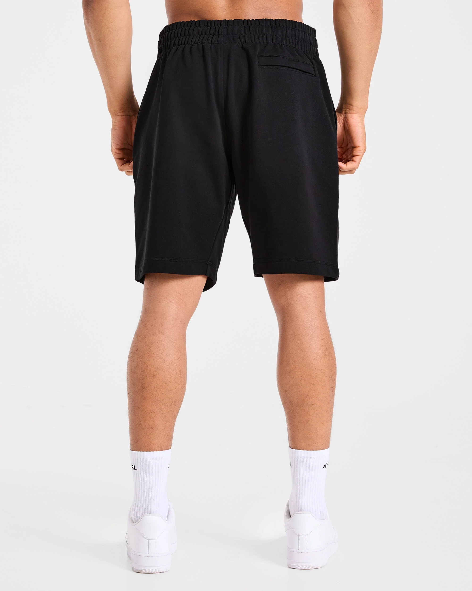 Apex Lifting Essentials Shorts - Black/Cream - Image 2
