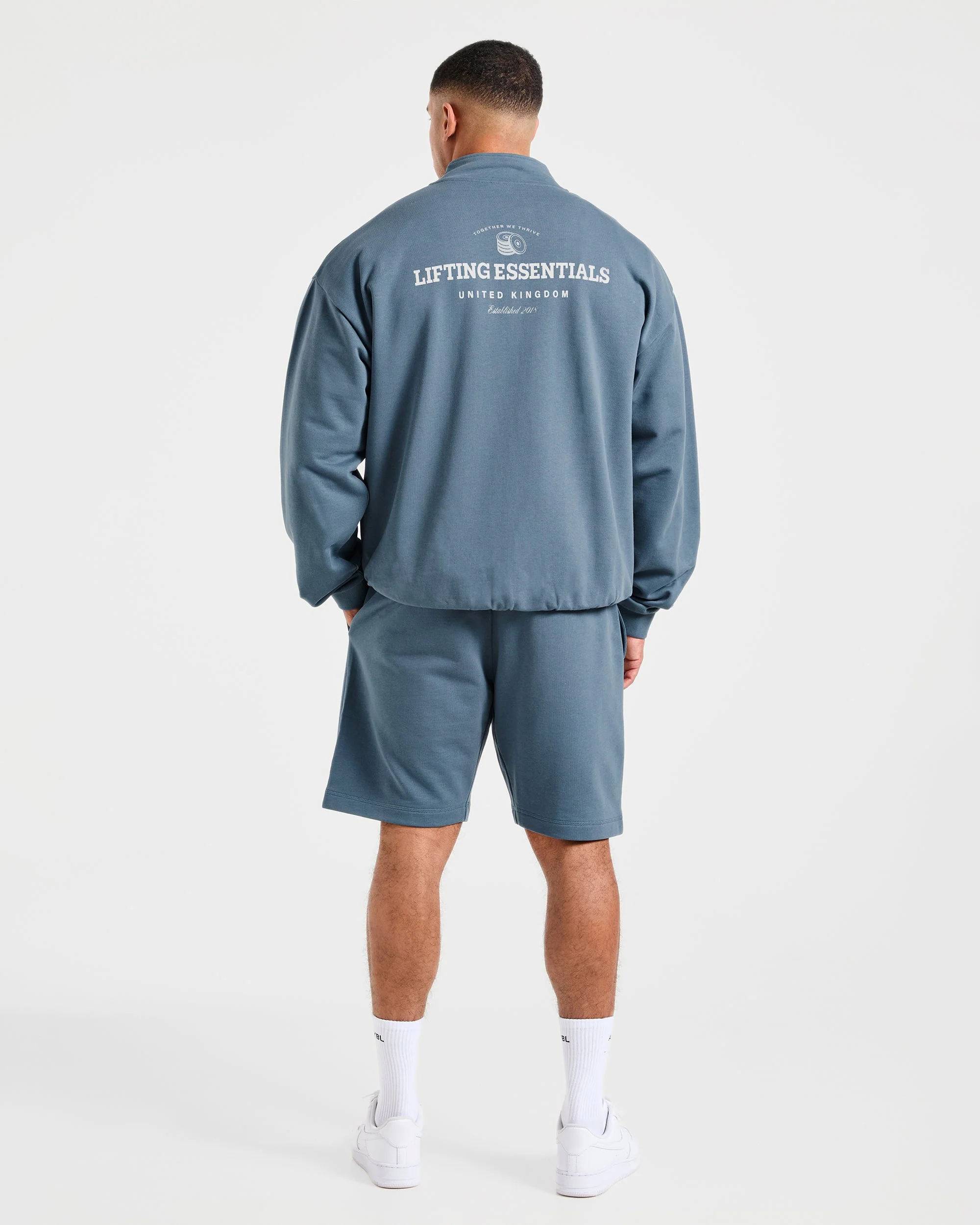 Apex Lifting Essentials Shorts - Titanium Blue - Image 4