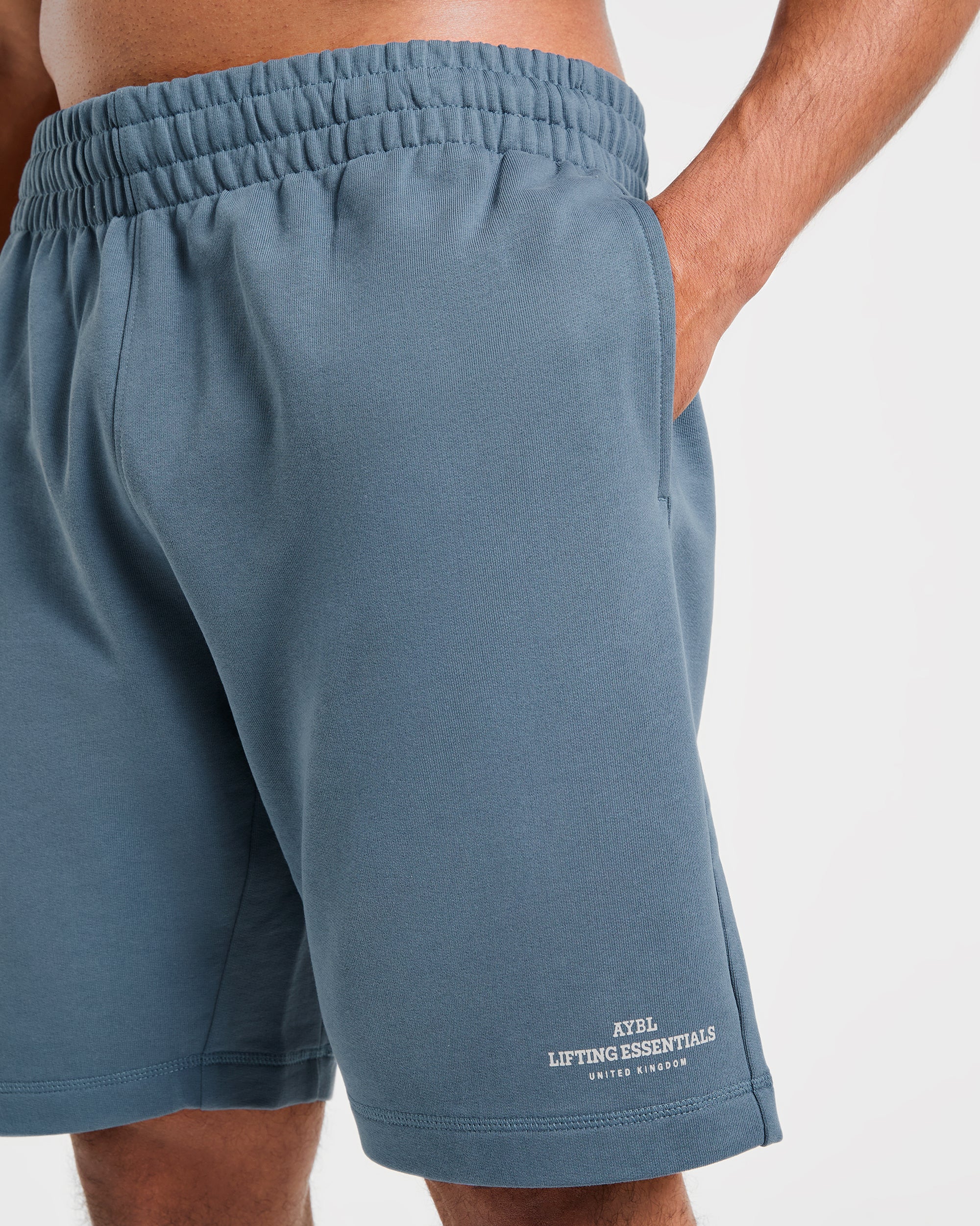 Apex Lifting Essentials Shorts - Titanium Blue - Image 5