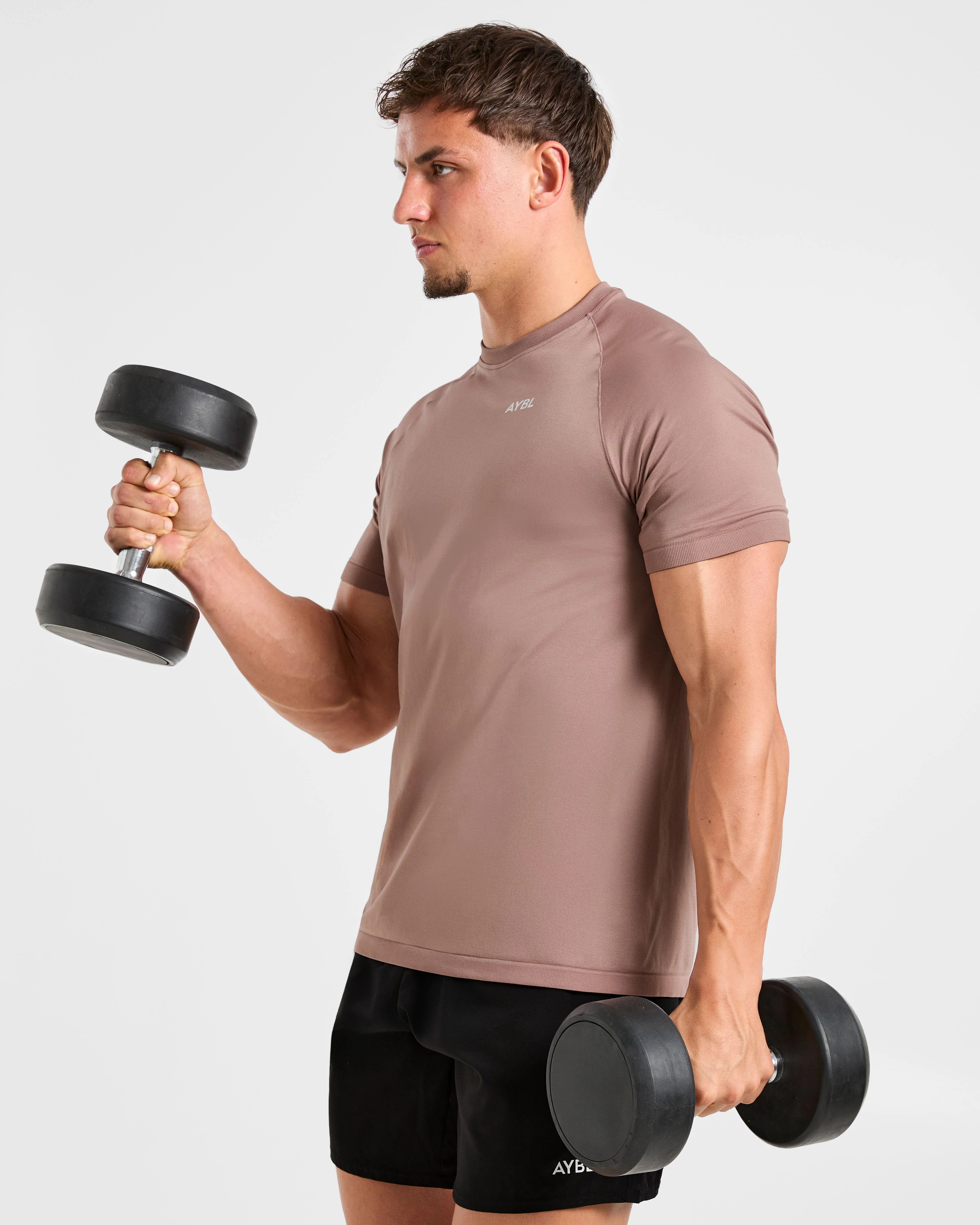 Ascend Seamless T Shirt - Fawn - Image 7