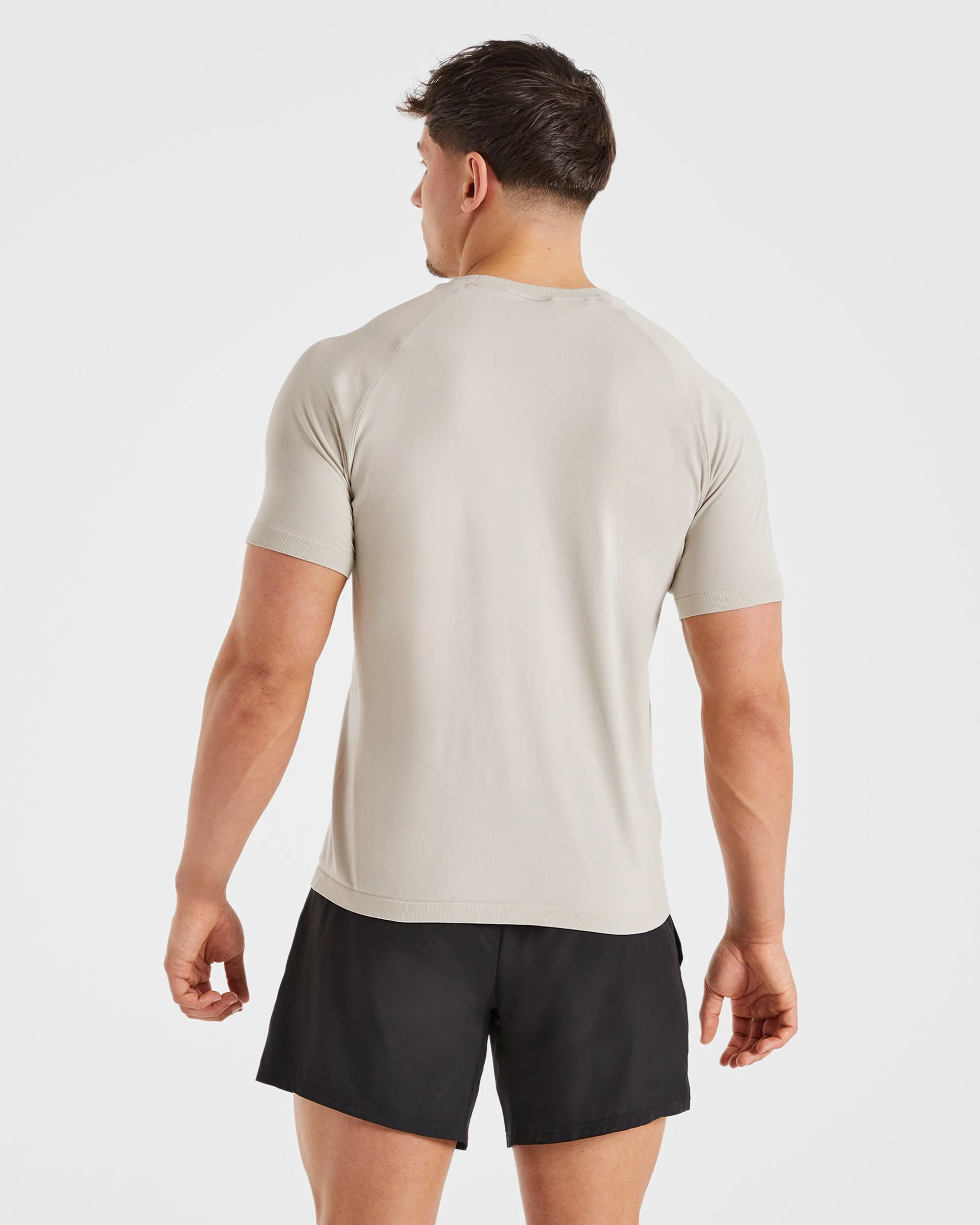 Ascend Seamless T Shirt - Ice Grey - Image 2