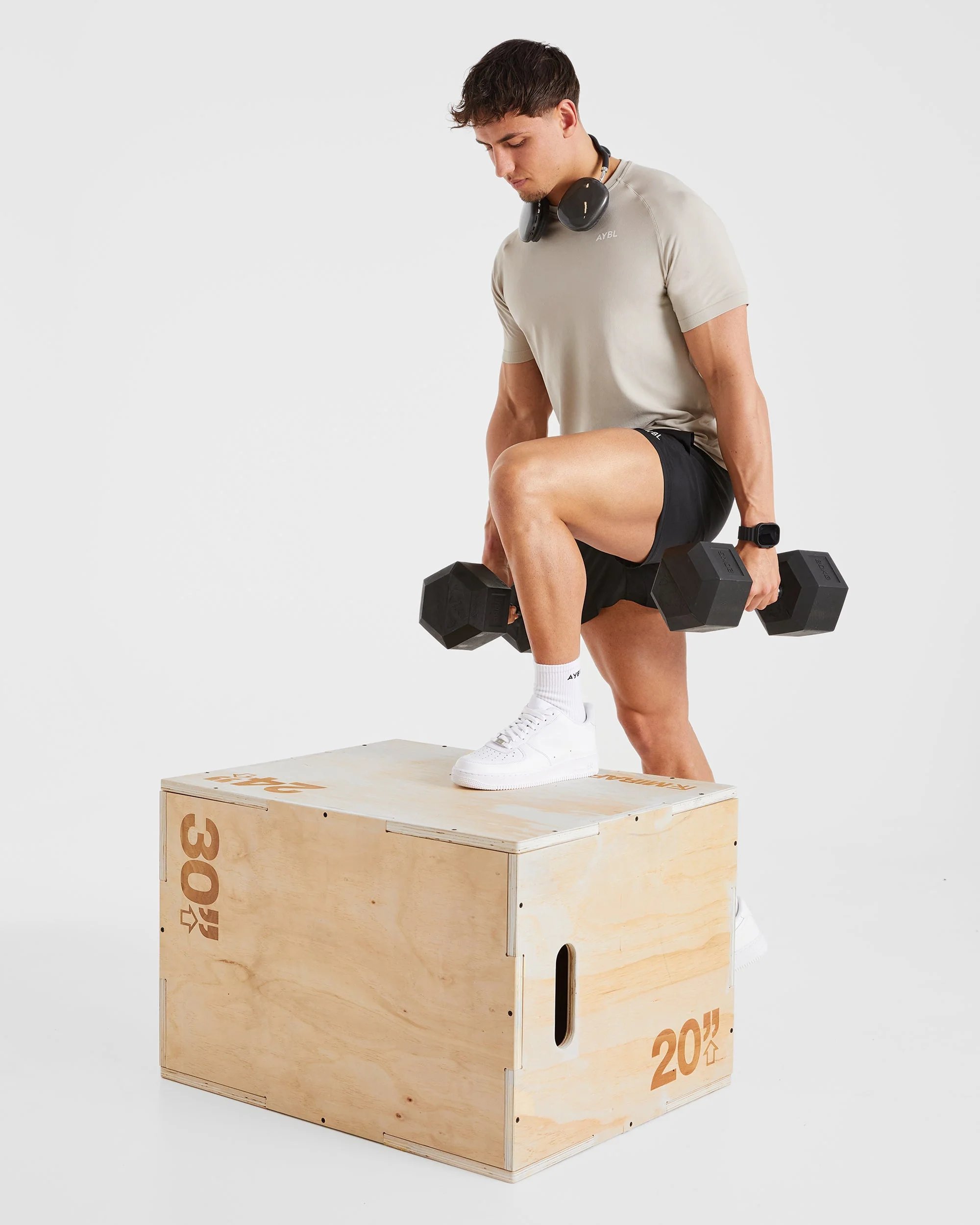 Ascend Seamless T Shirt - Ice Grey - Image 7
