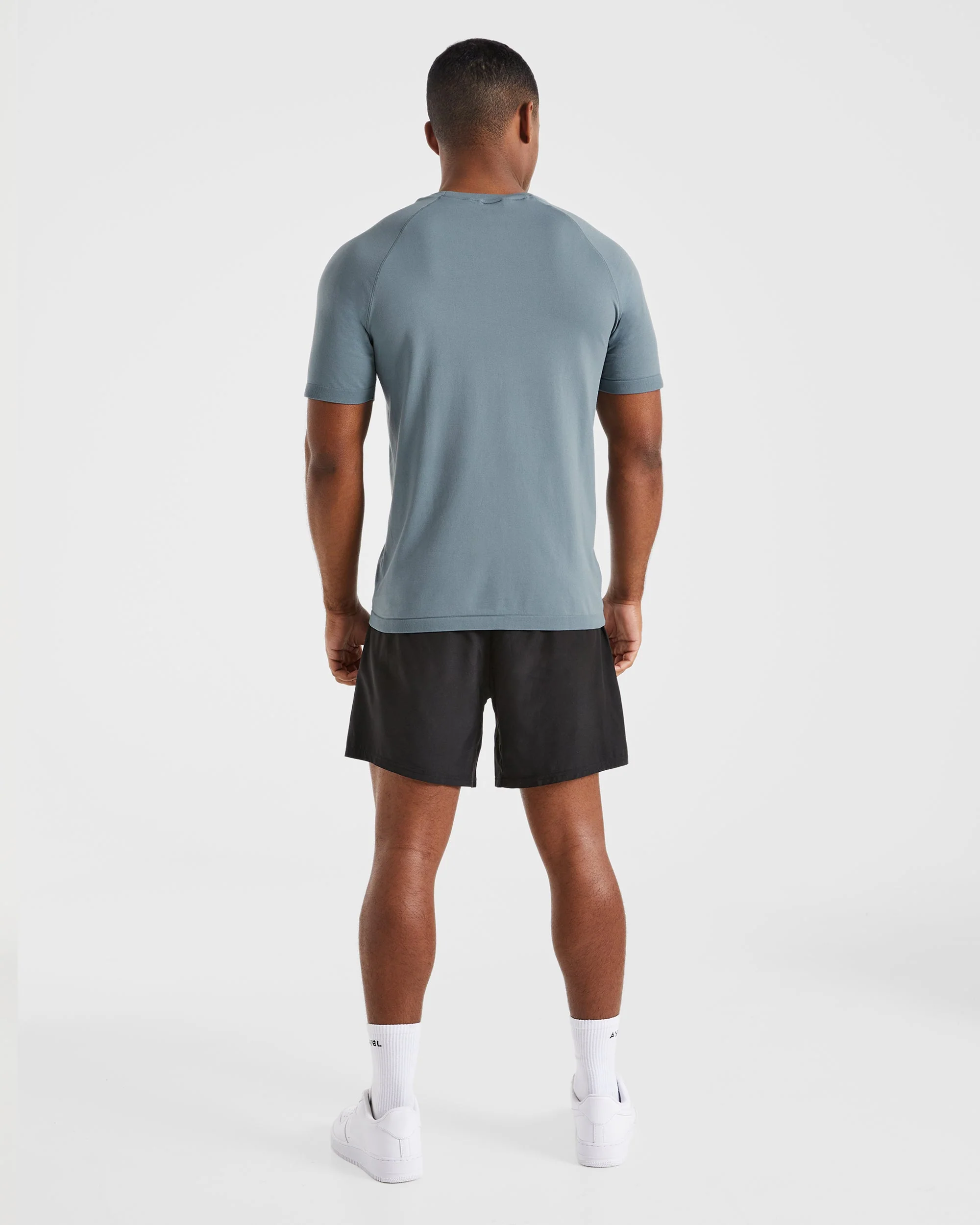 Ascend Seamless T Shirt - Slate Blue - Image 4
