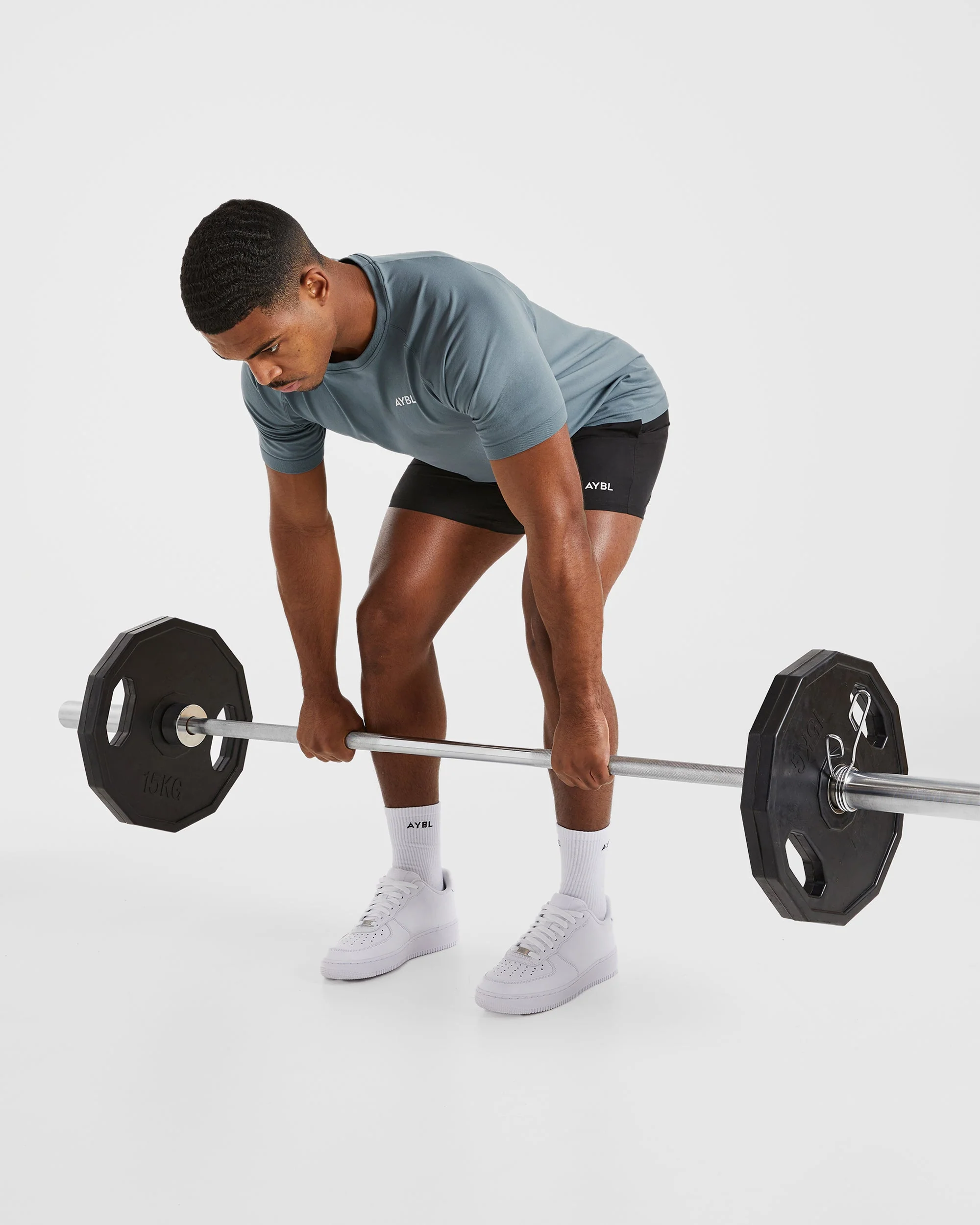 Ascend Seamless T Shirt - Slate Blue - Image 7