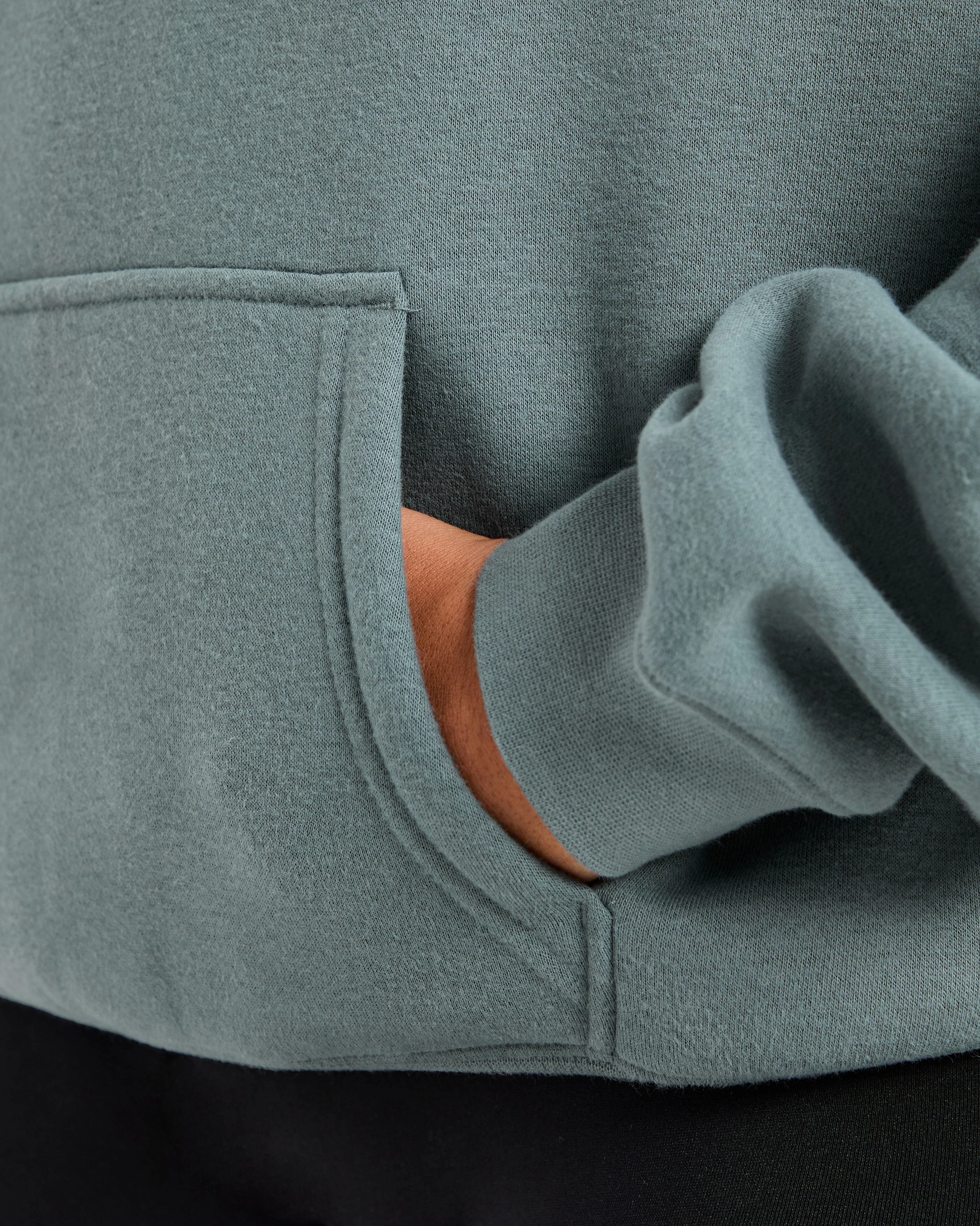 Athletics Applique Oversized Hoodie - Slate - Image 6