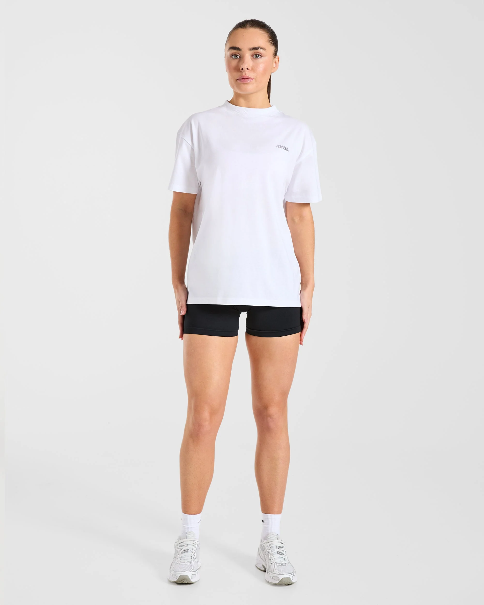 Athletics Department Oversized T Shirt - White - Image 3