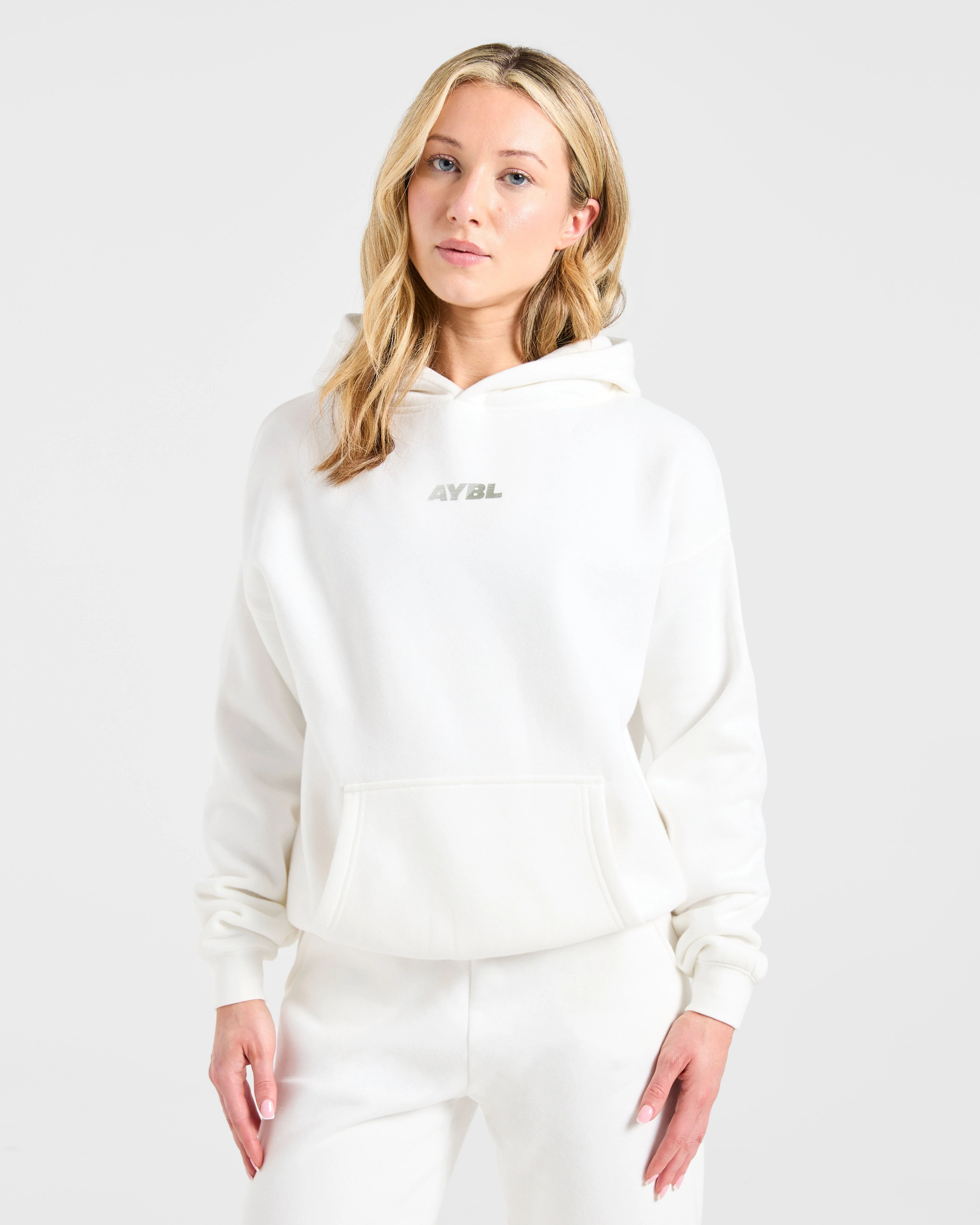Athletics Dept Oversized Hoodie - Off White - Image 2