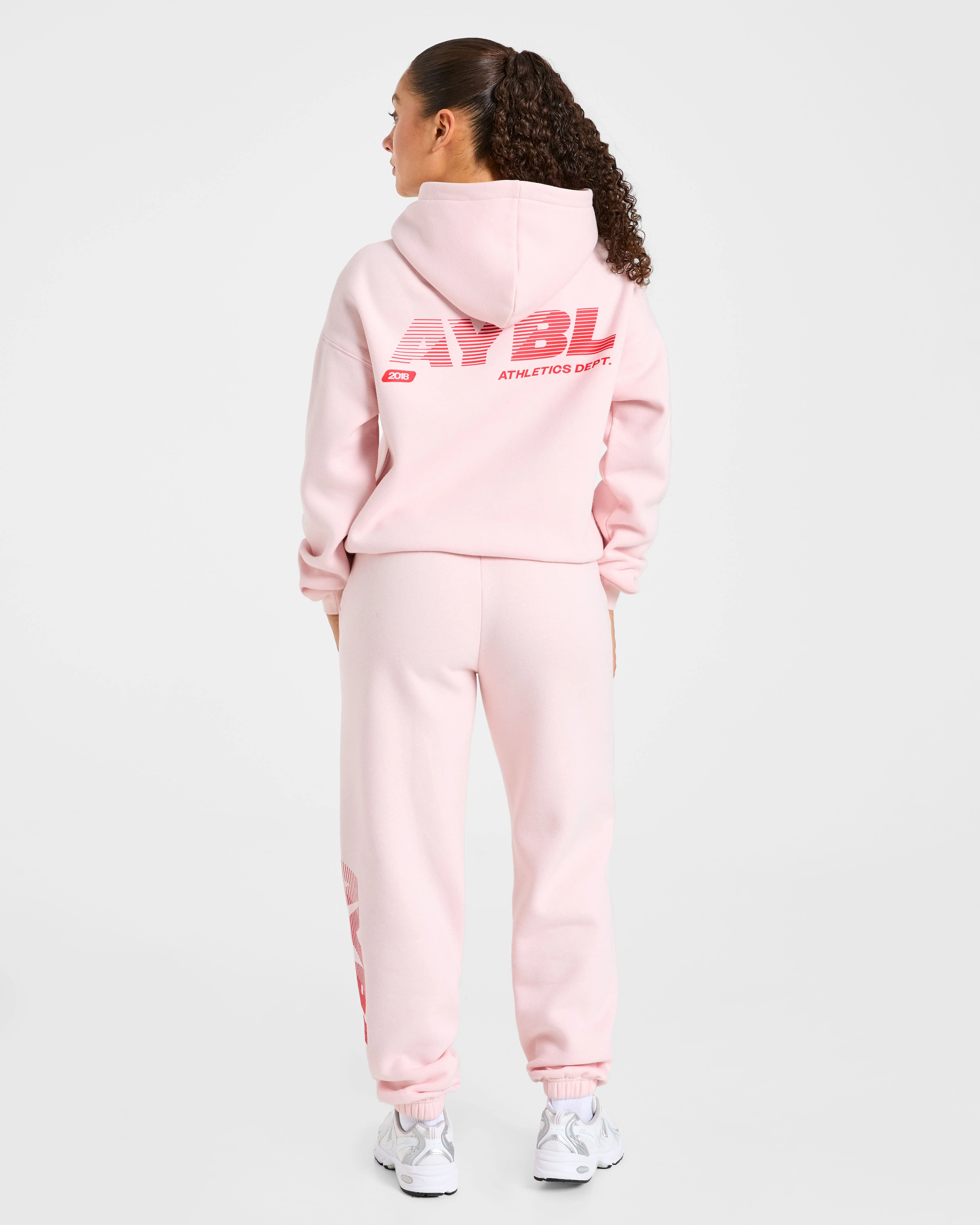 Athletics Dept Oversized Hoodie - Pink - Image 4