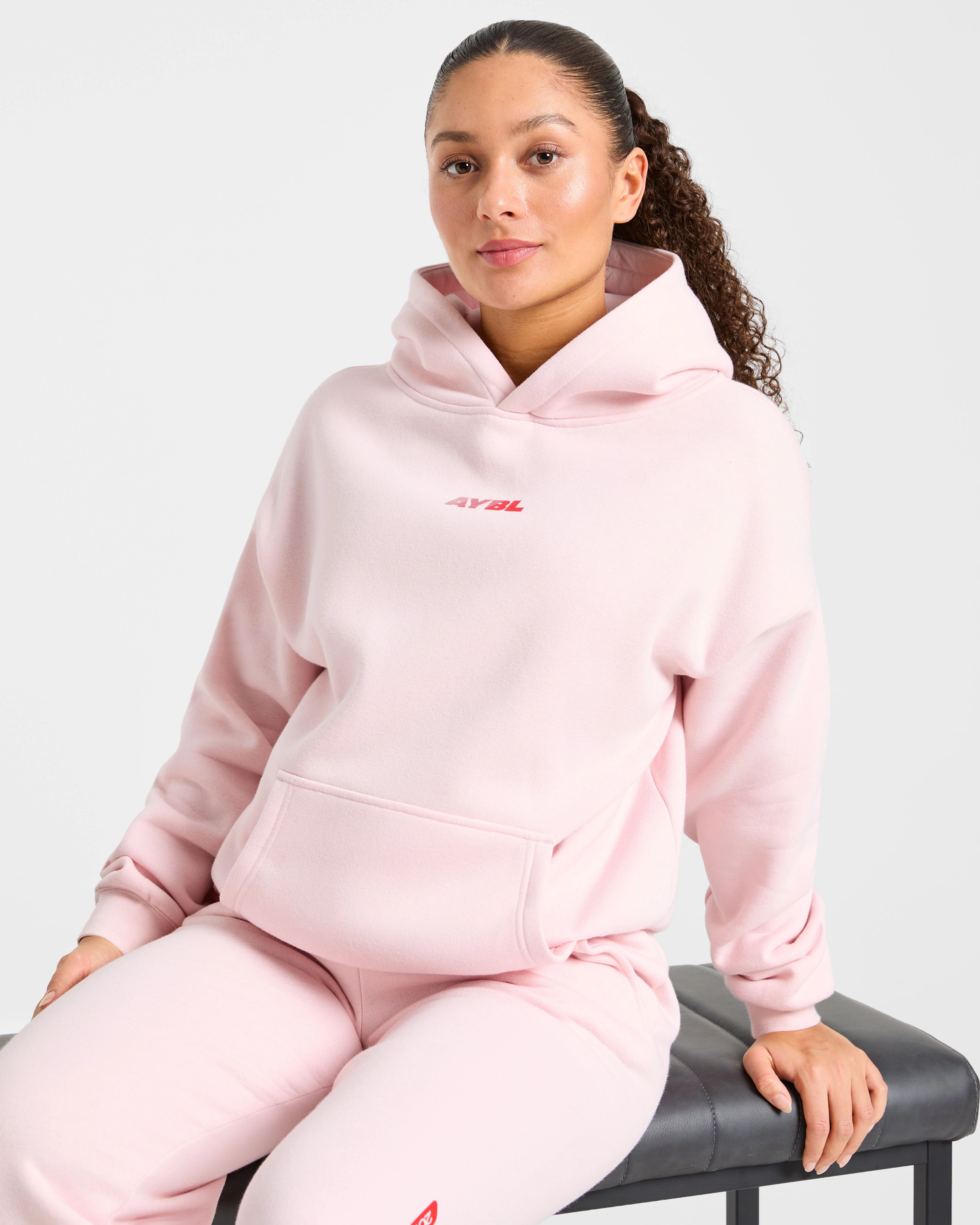 Athletics Dept Oversized Hoodie - Pink - Image 7