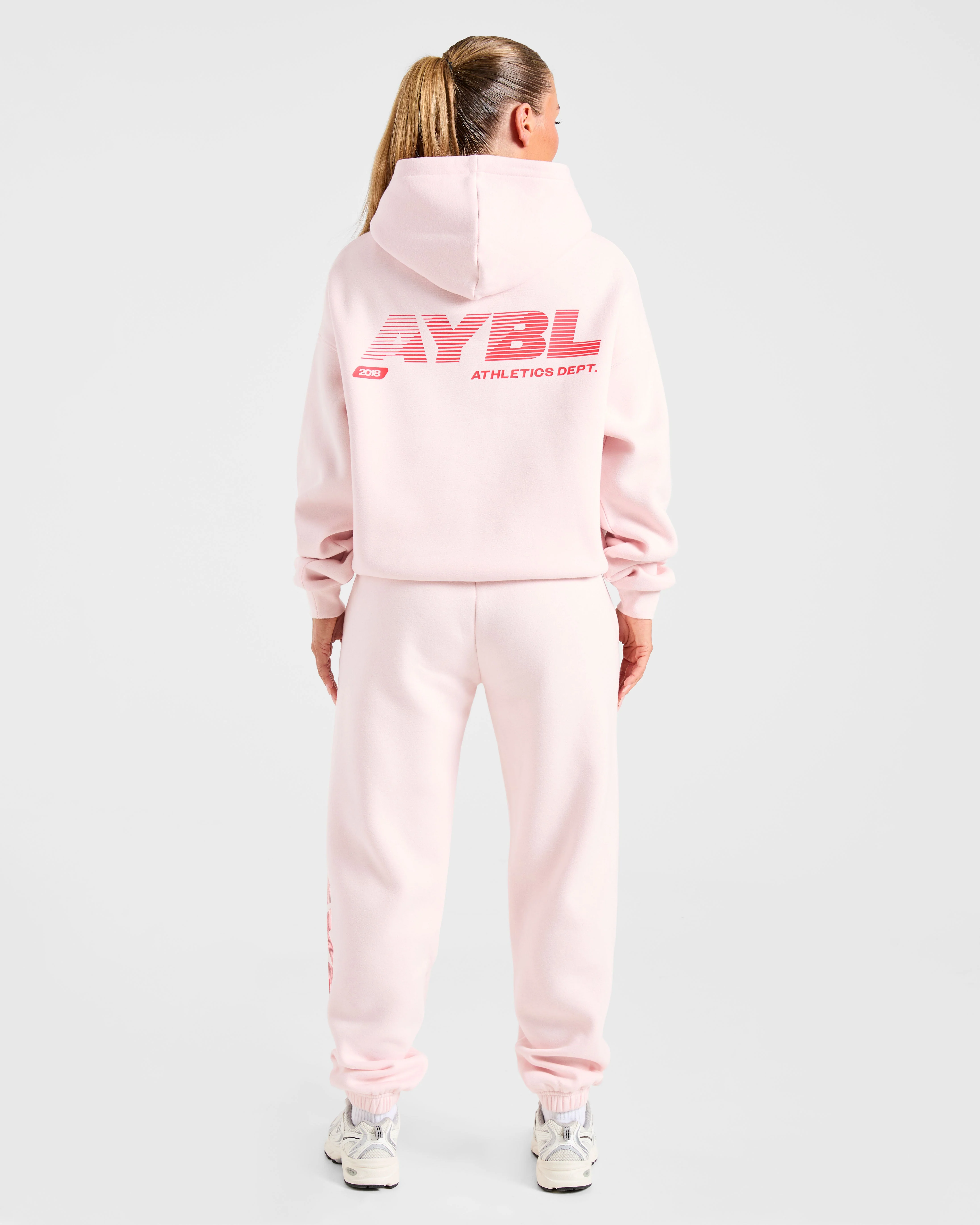 Athletics Dept Oversized Joggers - Pink - Image 4