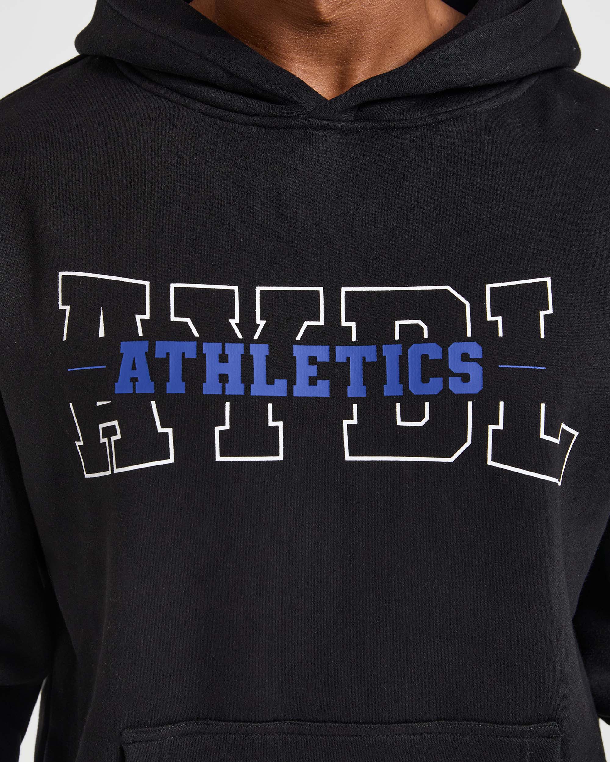 Athletics Oversized Hoodie - Black - Image 5