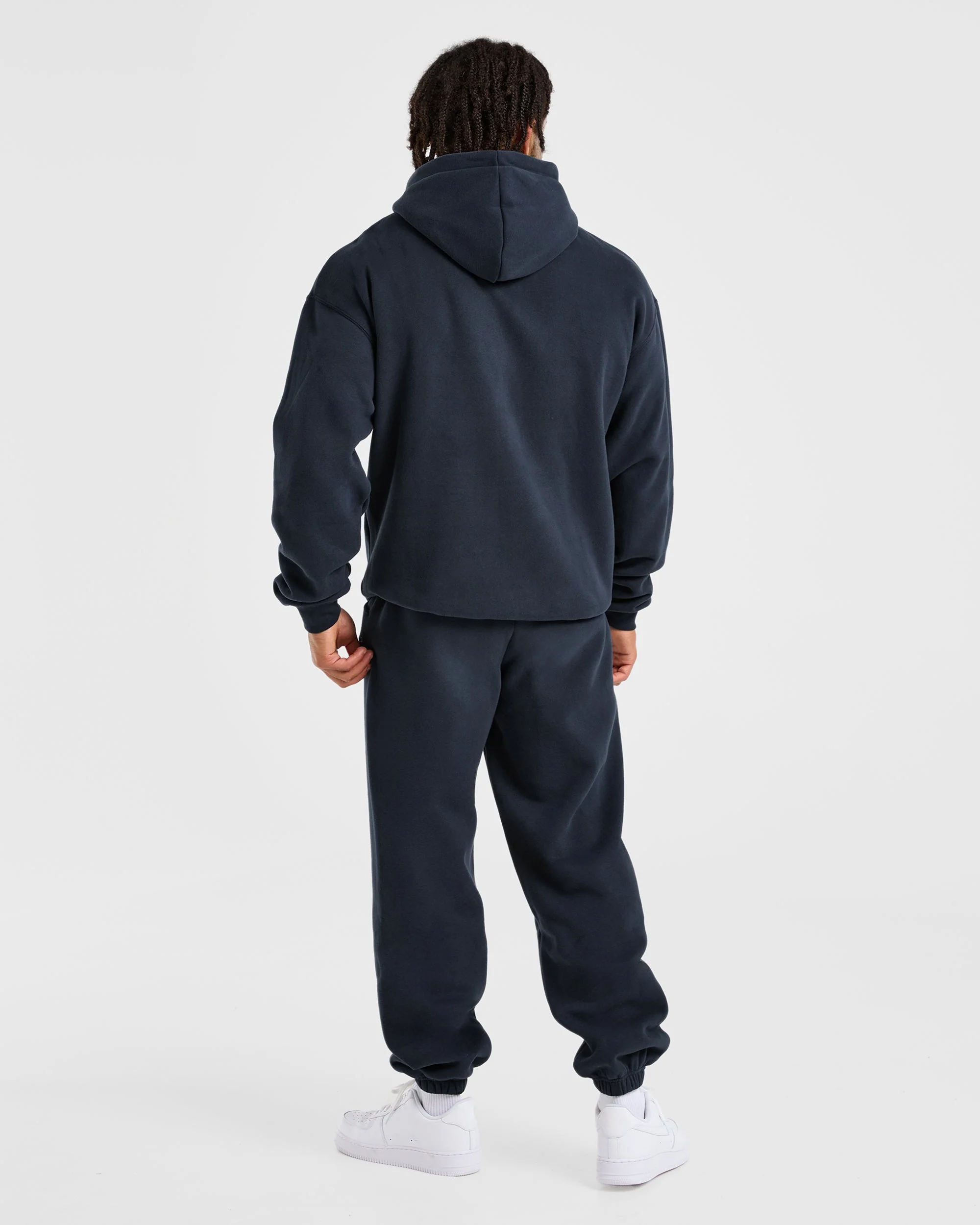 Athletics Oversized Hoodie - Navy - Image 4
