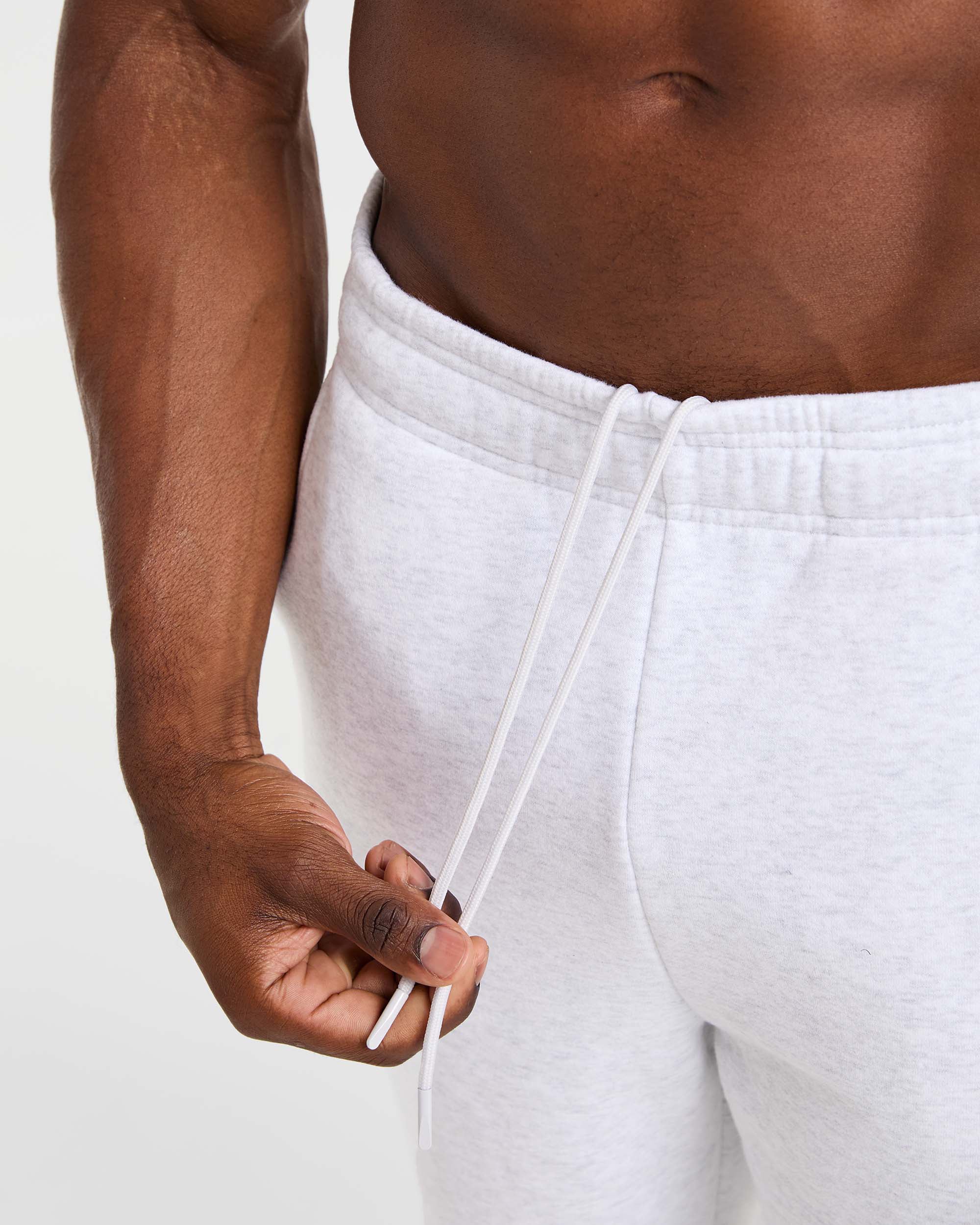 Athletics Oversized Joggers - Grey Marl - Image 6
