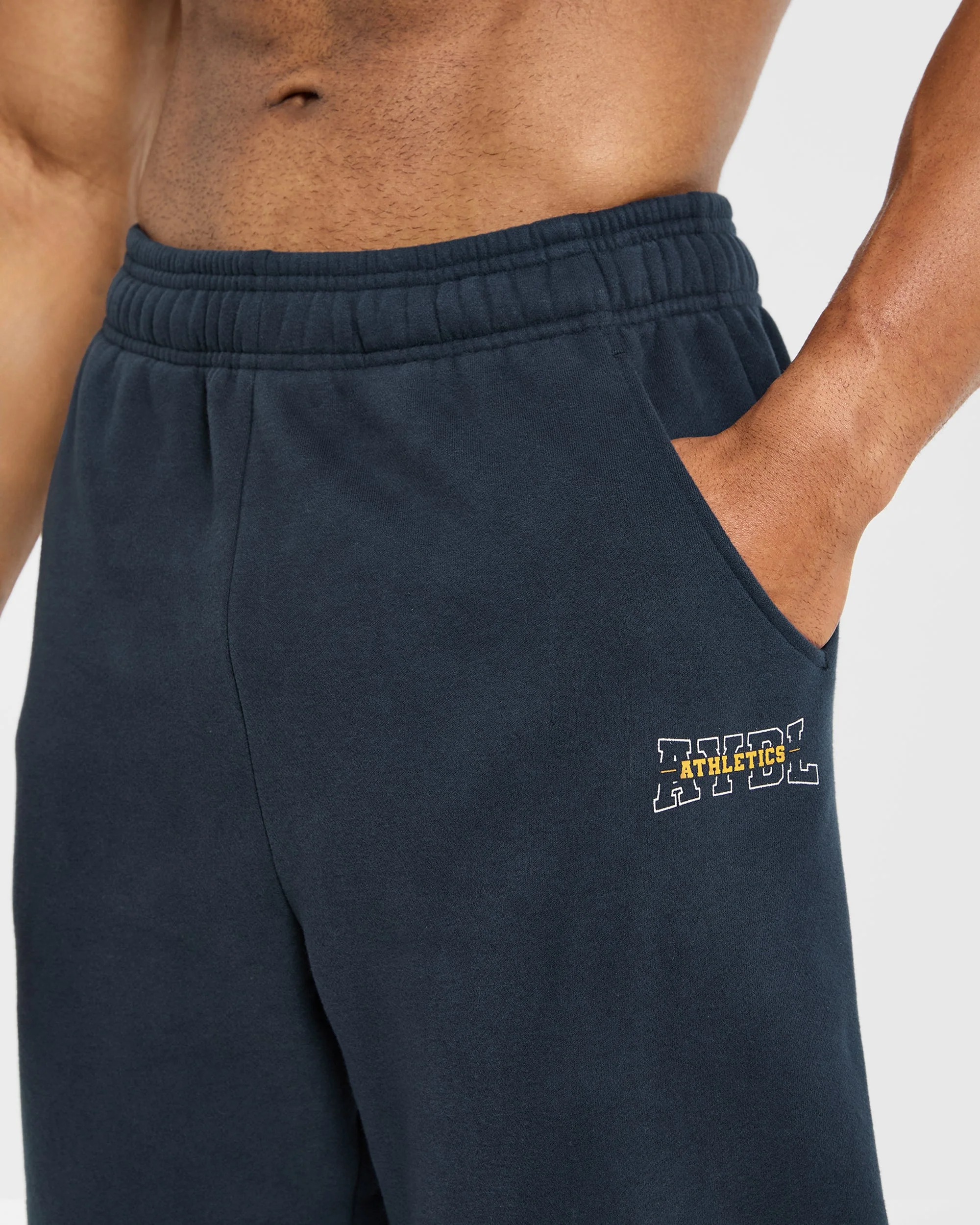 Athletics Oversized Joggers - Navy - Image 5