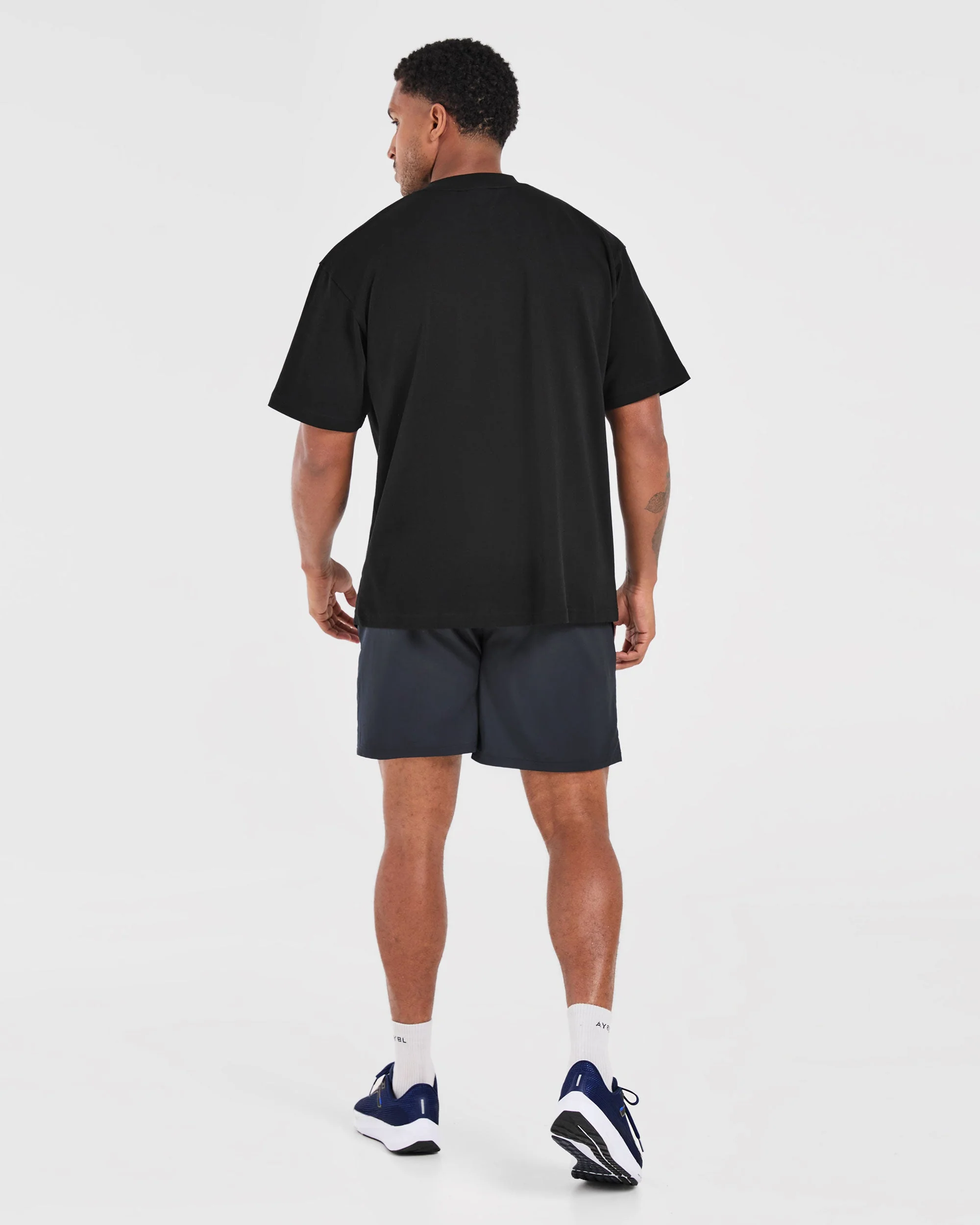 Athletics Oversized T Shirt - Black - Image 4
