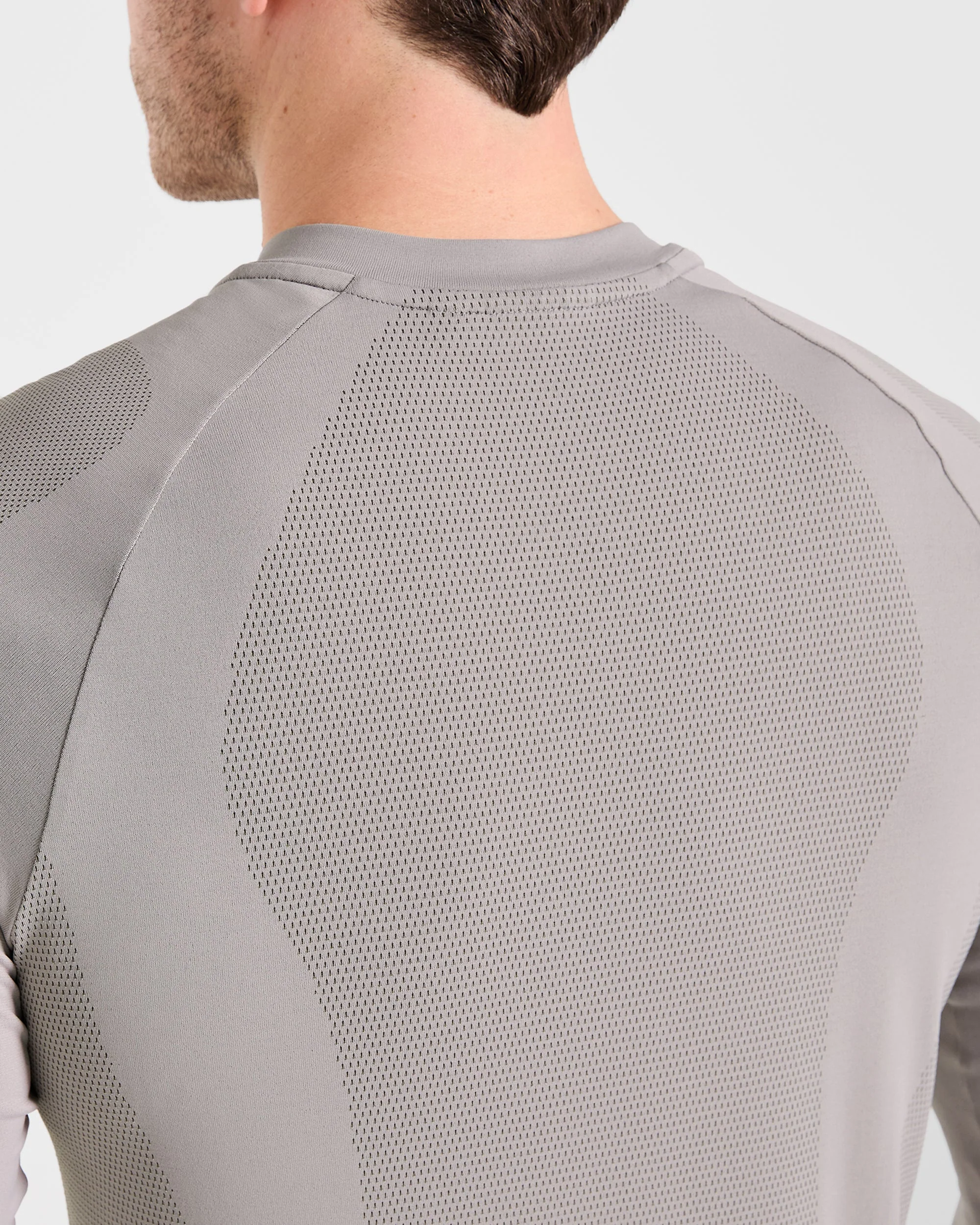 Attain Seamless Long Sleeve T Shirt - Woodland Fog - Image 5